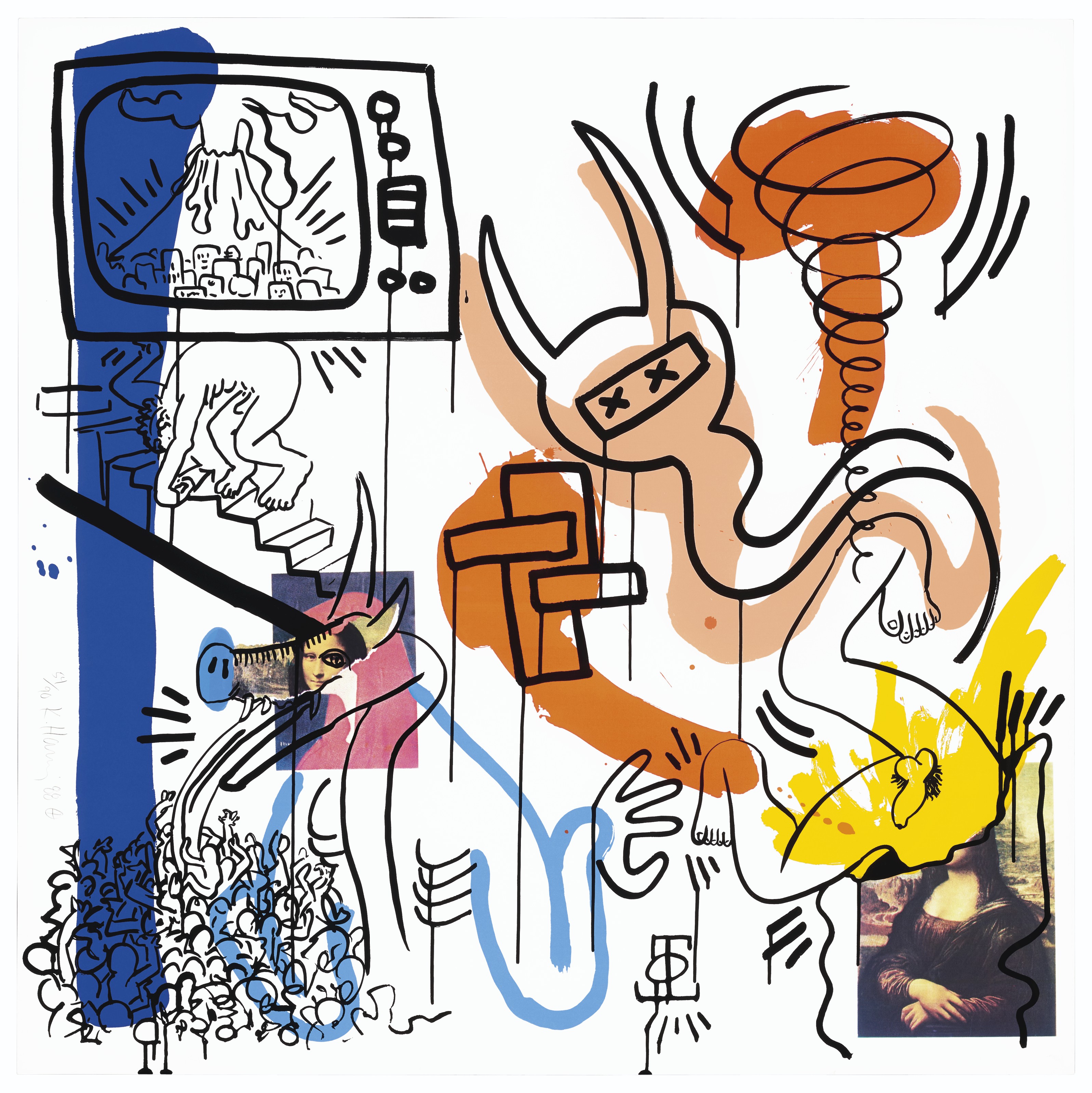 KEITH HARING (1958-1990), Apocalypse: one print | Christie's
