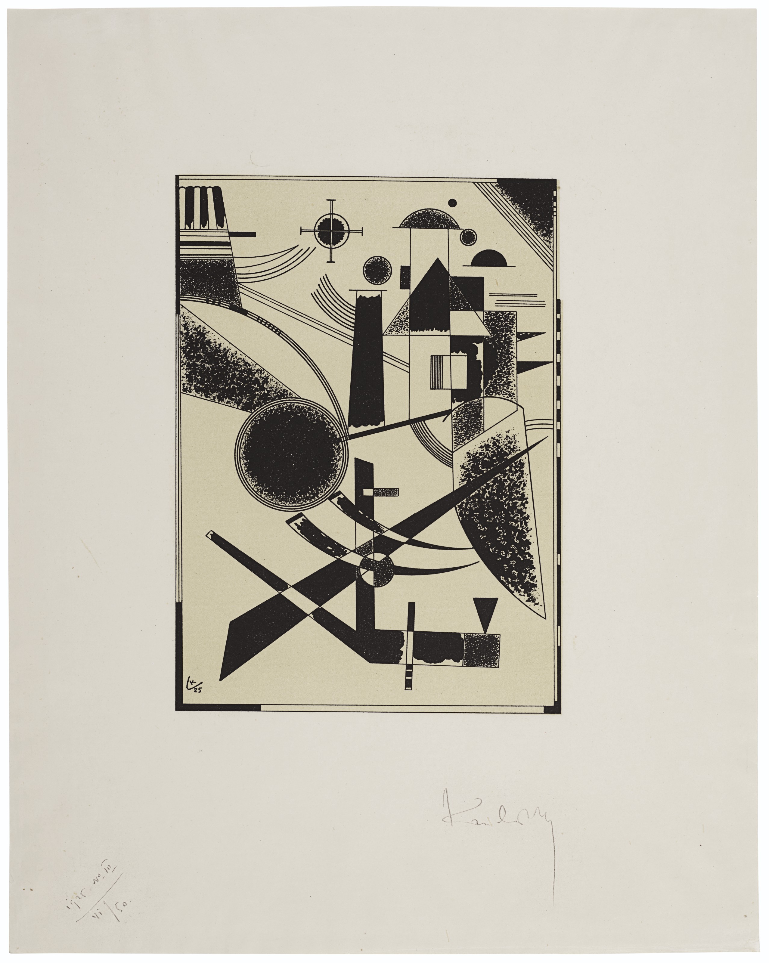 Catalog image of Lithographie No III