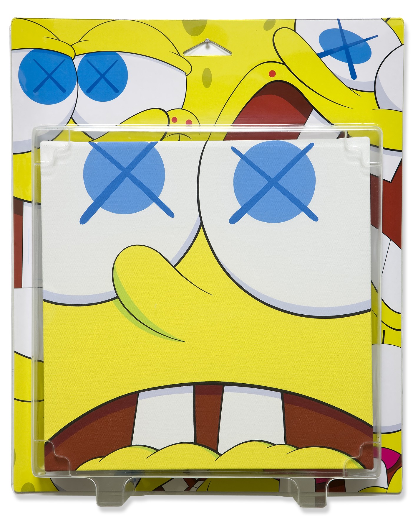 Kaws B 1974 Kawsbob Open Mouth Package Painting Series