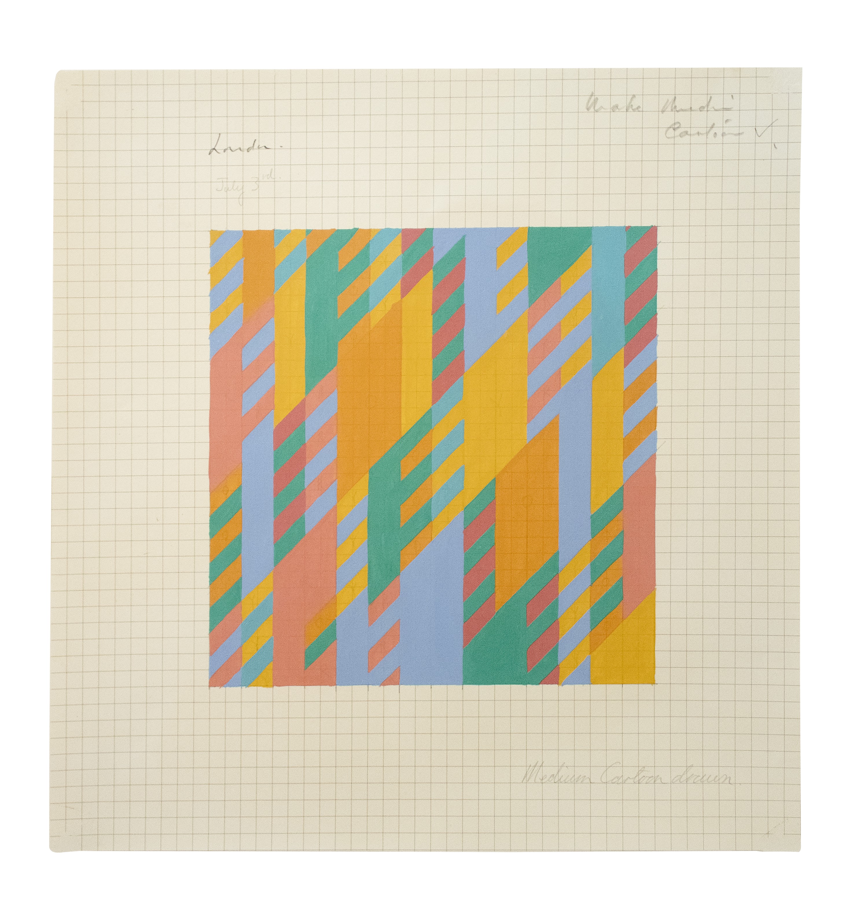Bridget Riley (b. 1931), Untitled (Towards 