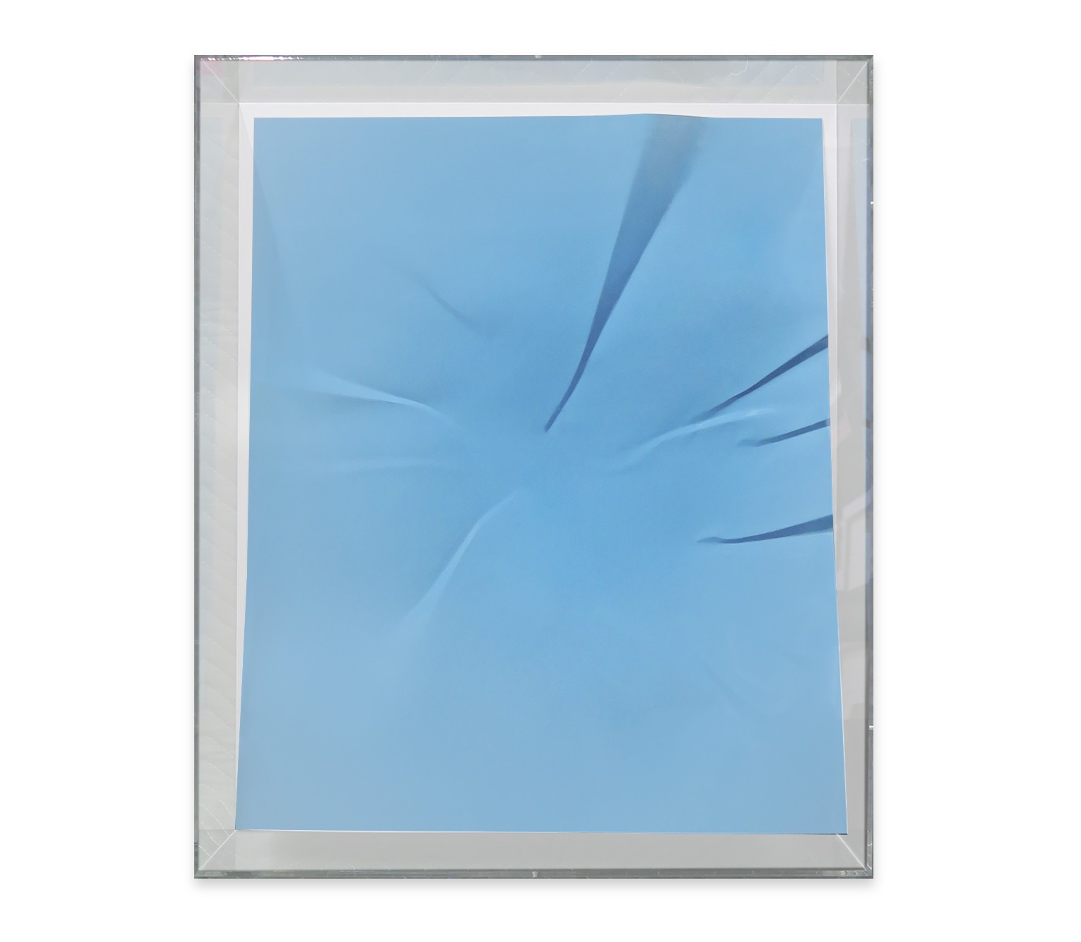 Wolfgang Tillmans b. , Lighter, blue concave, a   Christie's