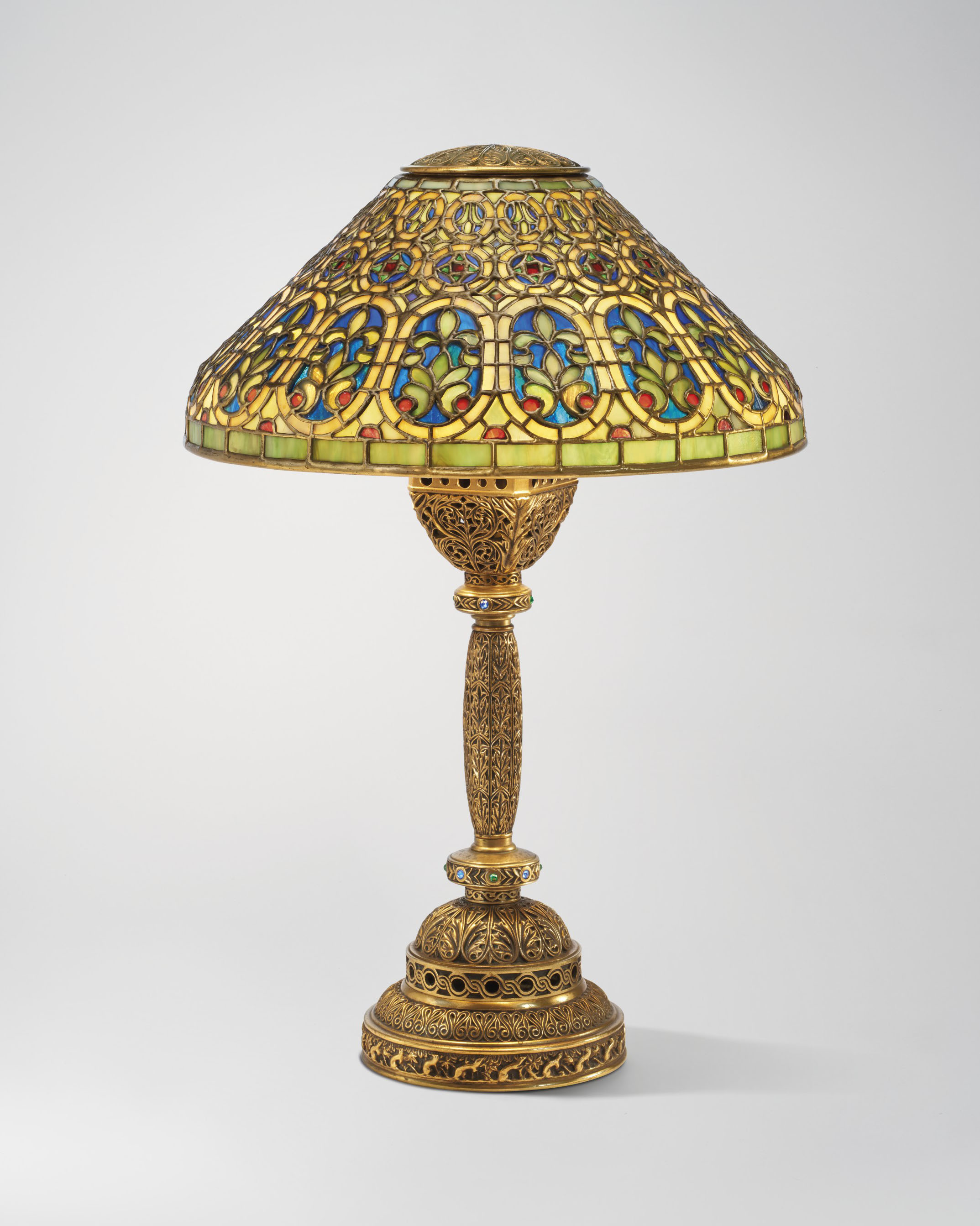 TIFFANY STUDIOS, Table Lamp, circa 1915 Christie’s