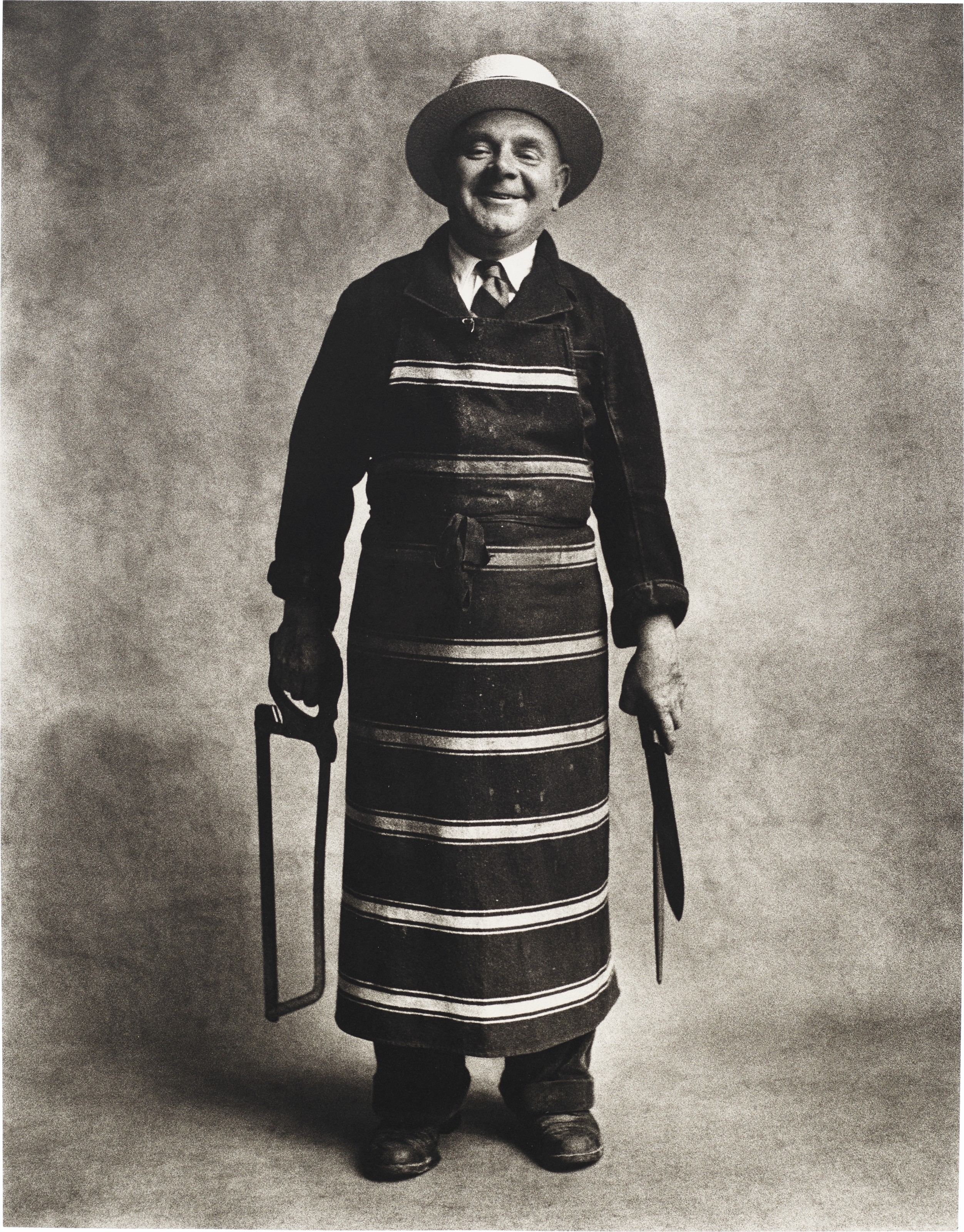 IRVING PENN (1917–2009), Butcher, London, 1951 | Christie's