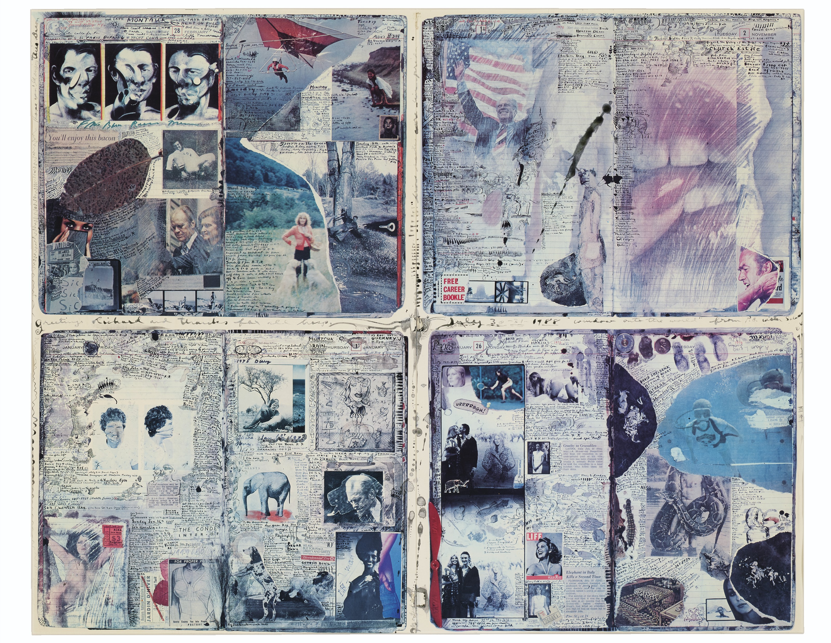 PETER BEARD (1938–2020), Bicentennial Diary, 1976 | Christie's