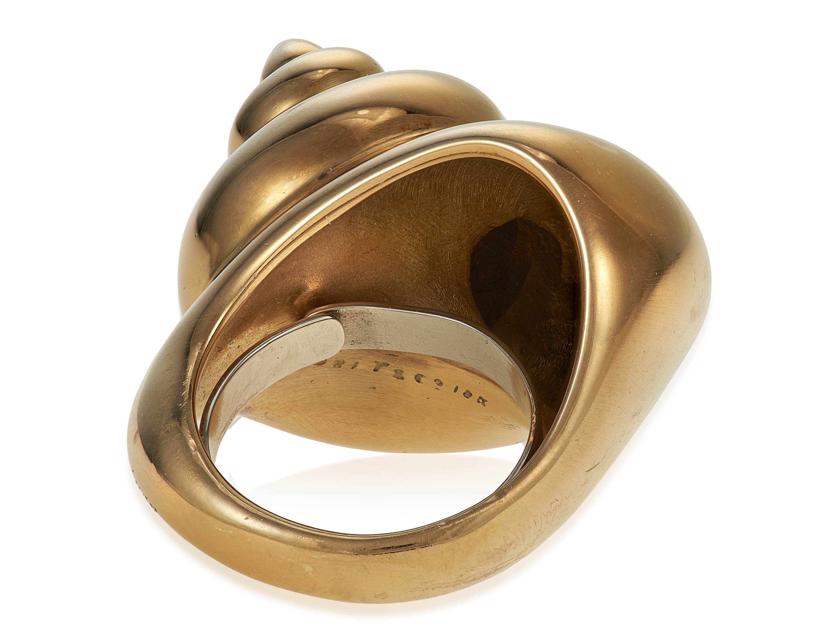 TIFFANY & CO. ANGELA CUMMINGS GOLD SHELL RING, | Christie