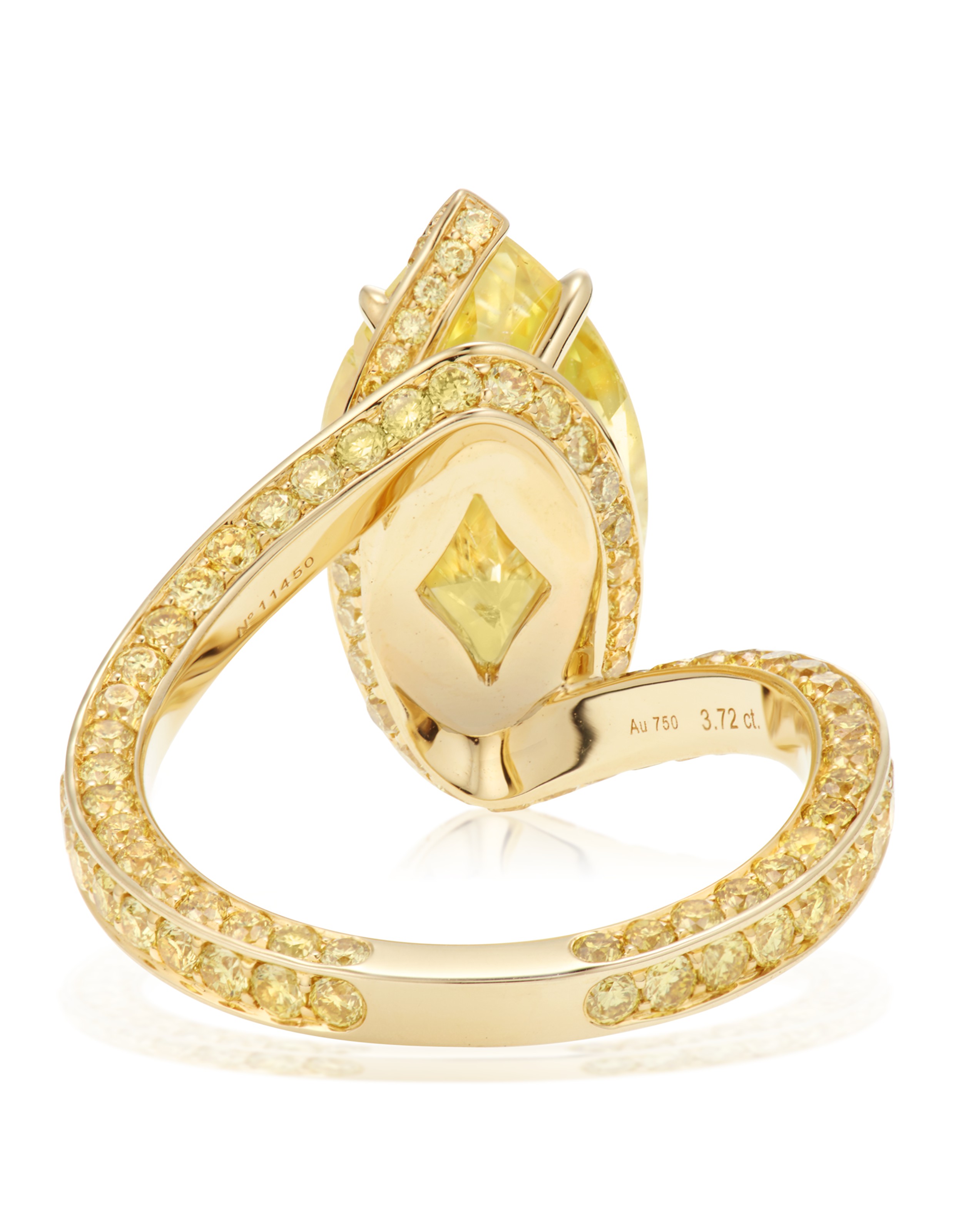 Value of 3.72 yellow hotsell diamond