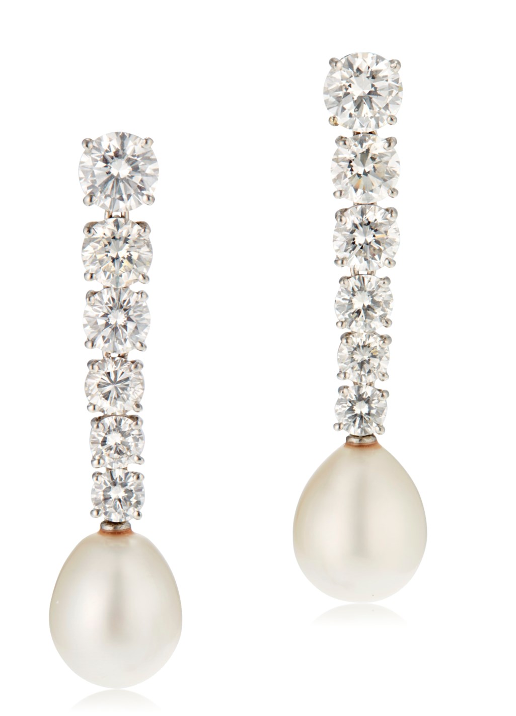 GRAFF CULTURED PEARL AND DIAMOND EARRINGS, Christie’s