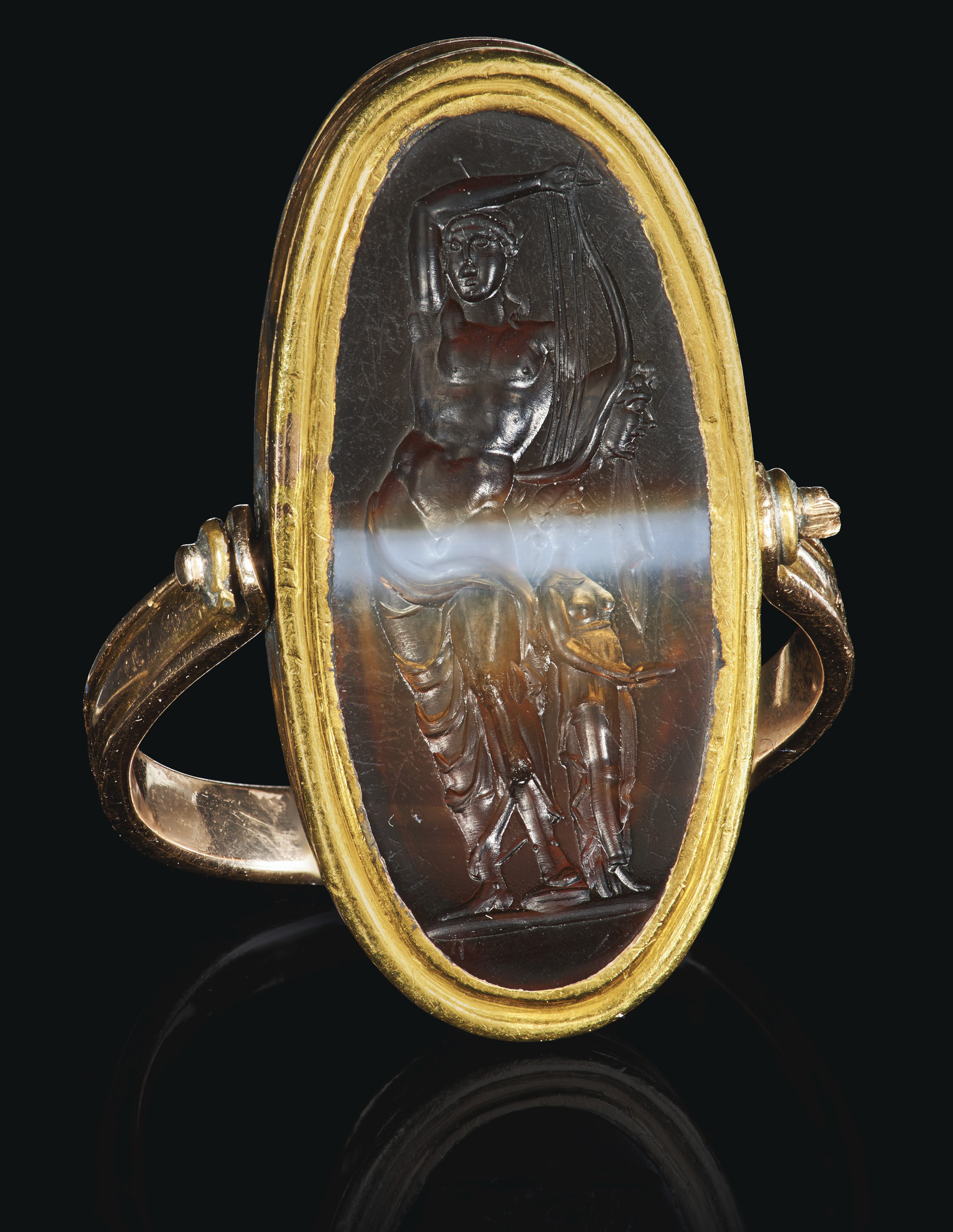 Auction Masterpieces In Miniature Ancient Engraved Gems Formerly In The G Sangiorgi Collection Part Ii At 16 06 2020 Lotsearch