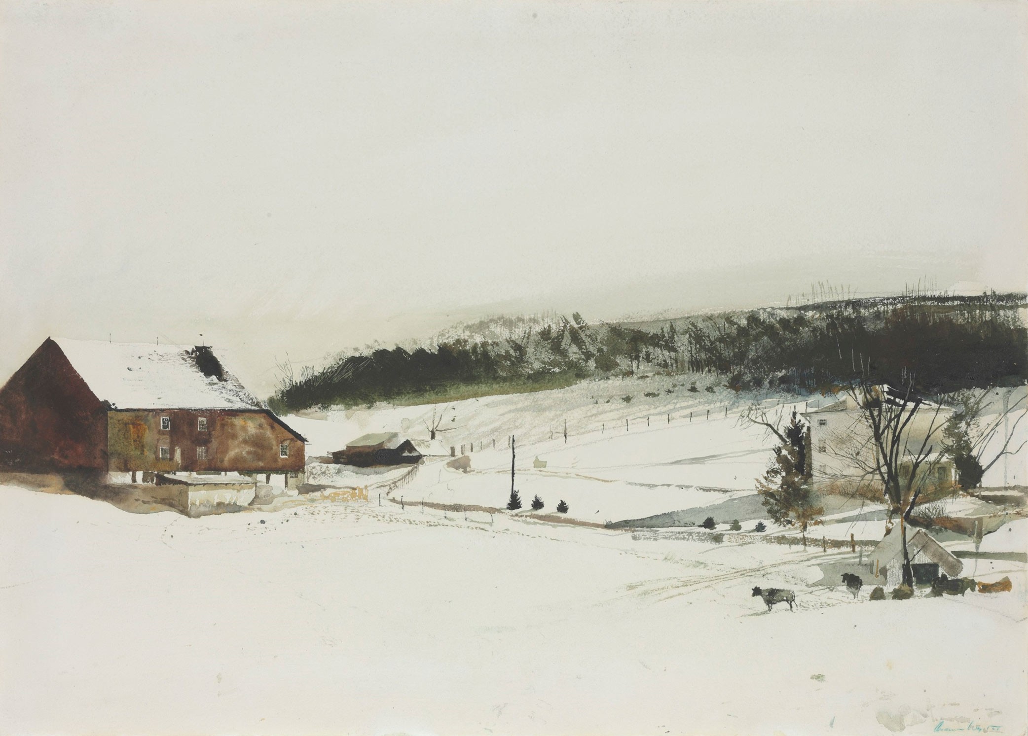 Andrew Wyeth (19172009) , Kuerner's Christie's