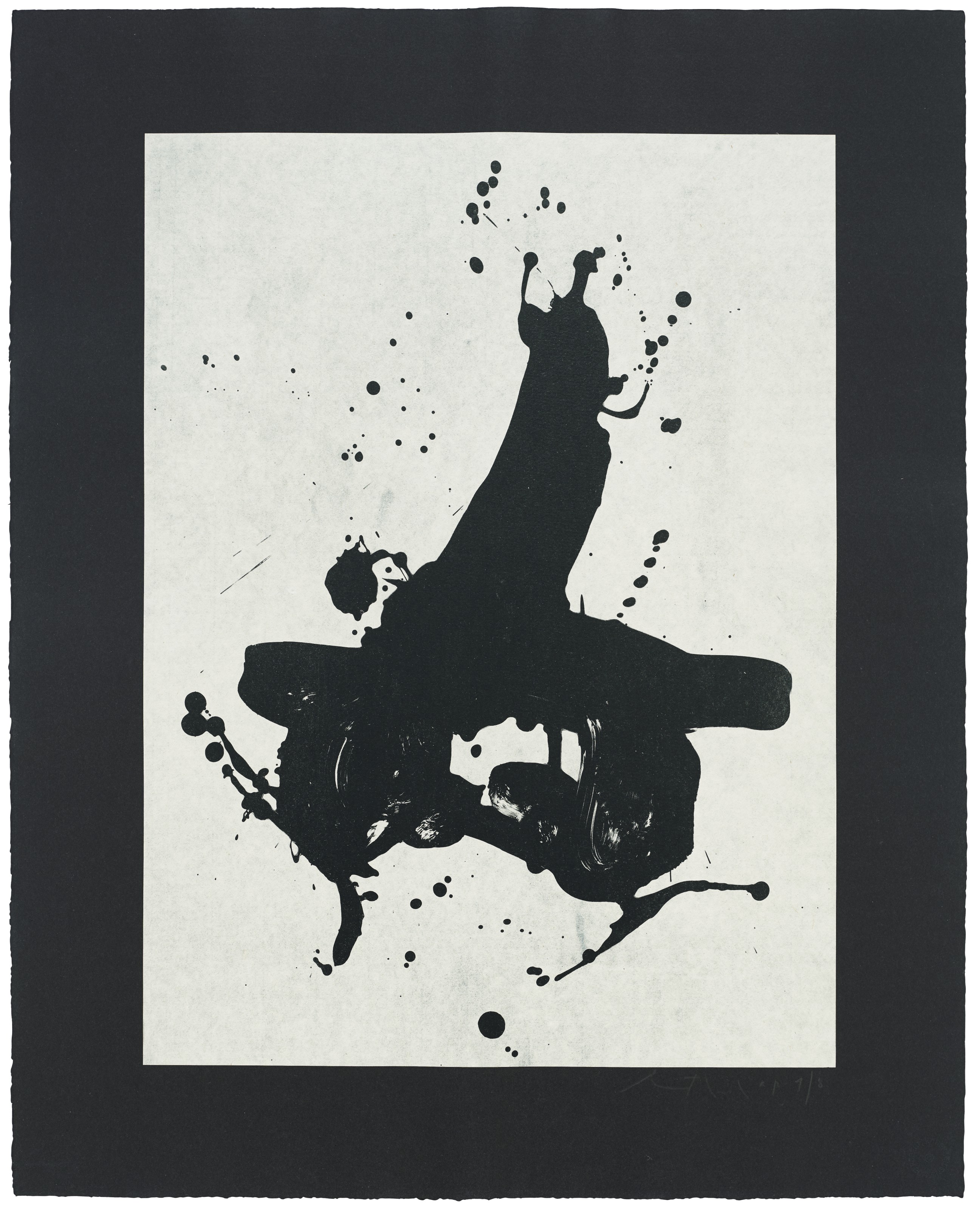 ROBERT MOTHERWELL (1915-1991), Untitled, from Dutch Linen