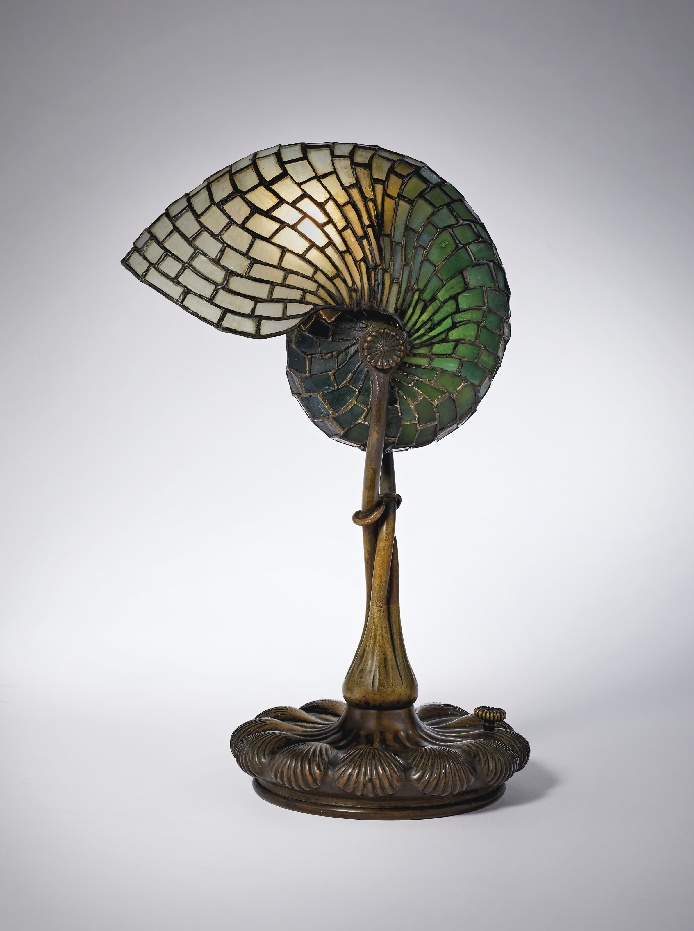 Tiffany nautilus lamp sale