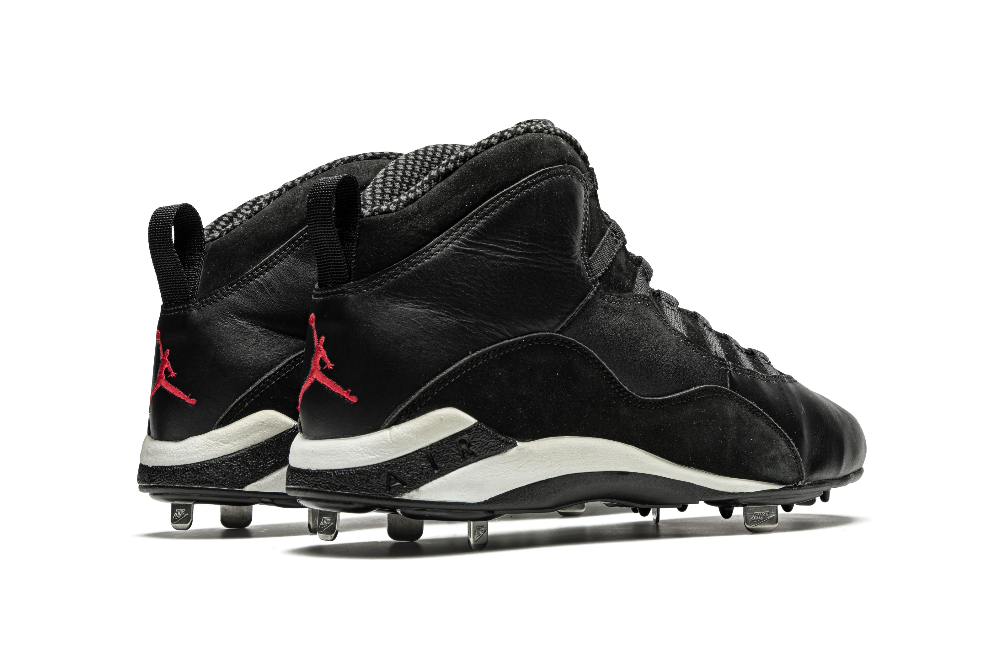 jordan 10 cleats black