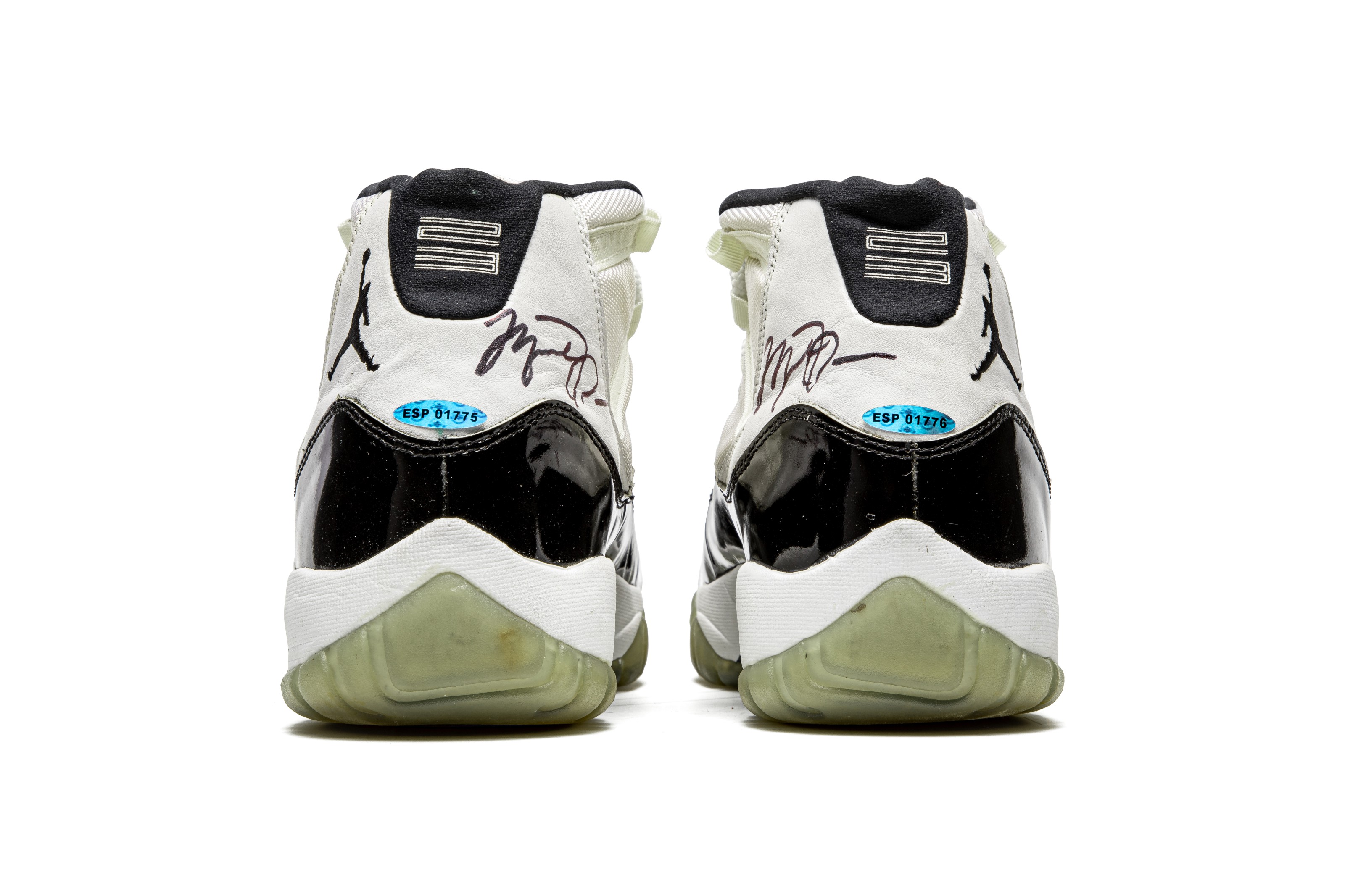 Air Jordan 11 “Concord,” Player Exclusive, Game-Worn Signed