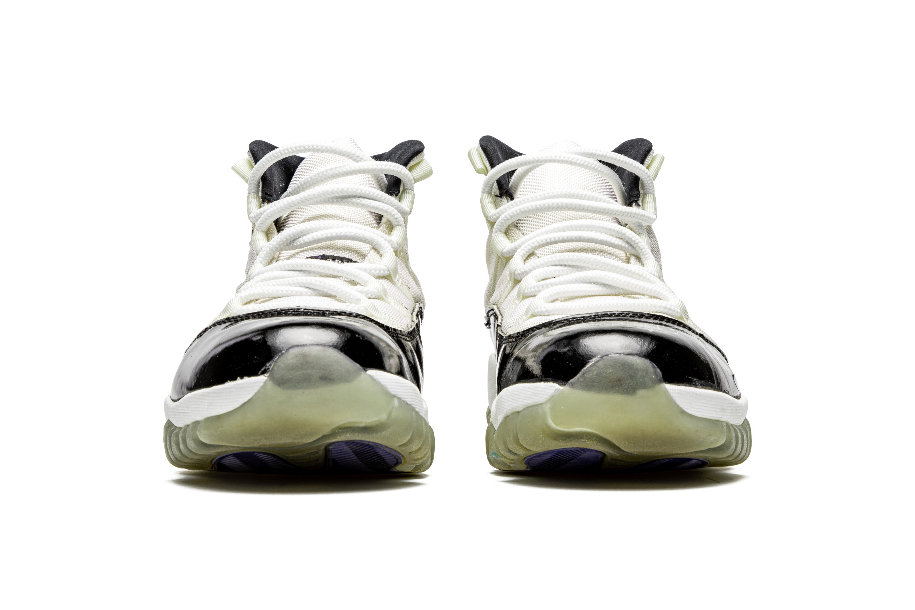 Air Jordan 11 “Concord,” Player Exclusive, Game-Worn Signed