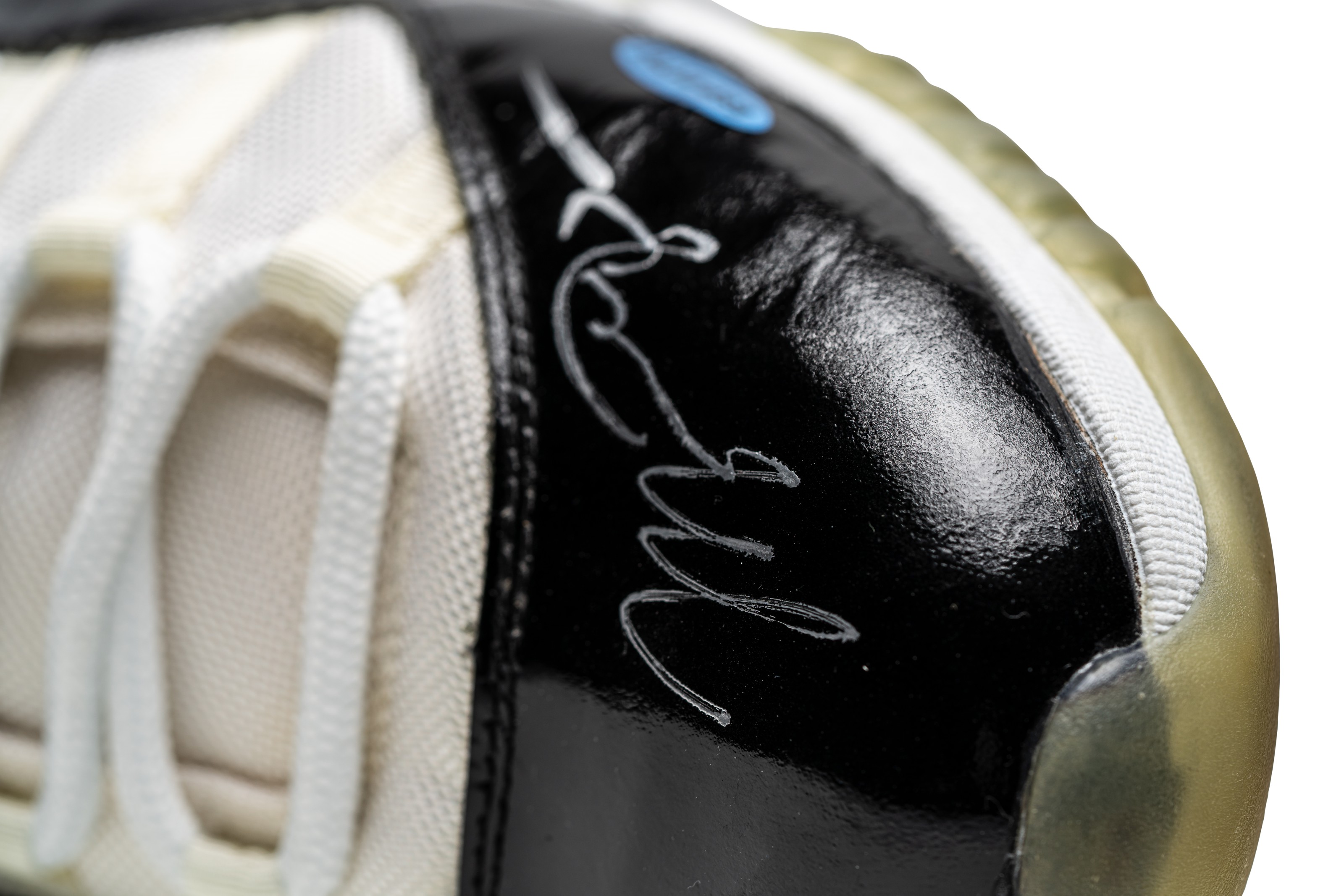 Air Jordan 11 “Concord,” Player Exclusive, Game-Worn Signed