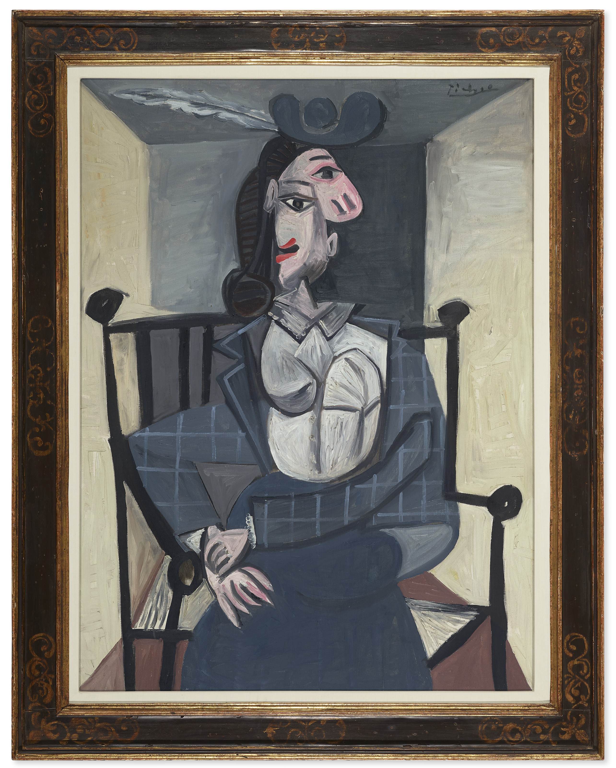 Pablo Picasso (1881-1973), Femme dans un fauteuil | Christie's