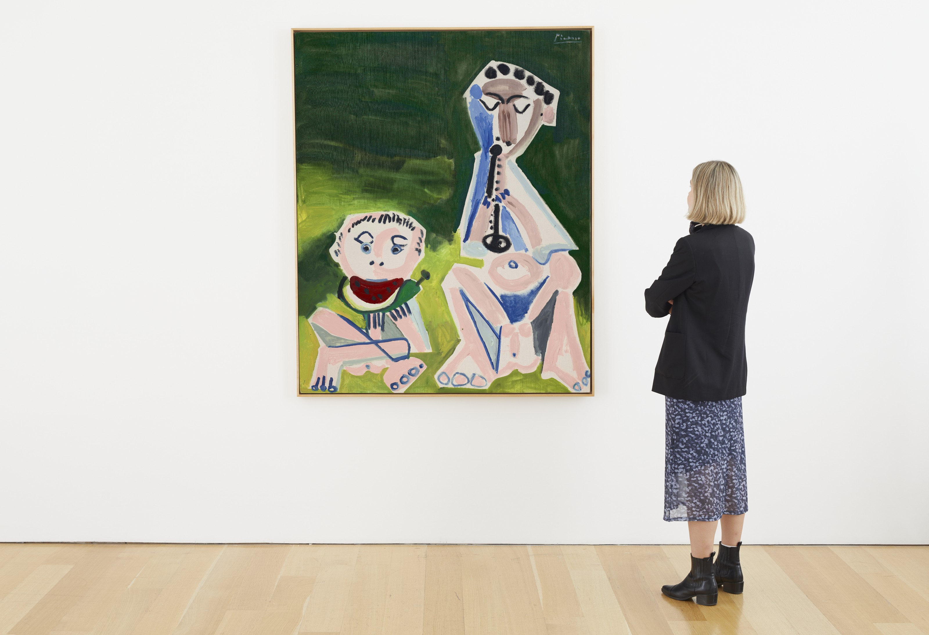 Pablo Picasso (1881-1973) , Joueur de flute et mangeur de ...