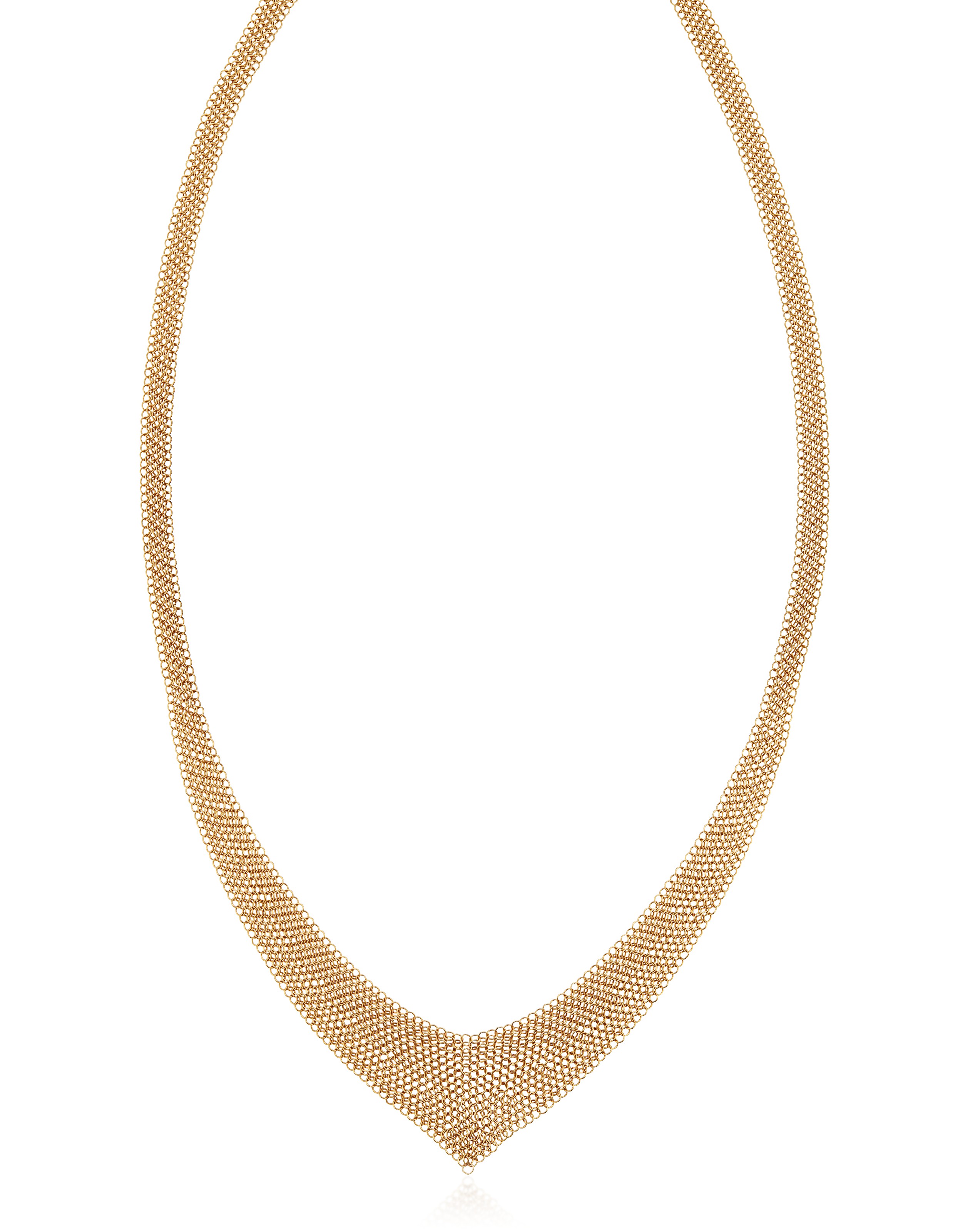 elsa peretti mesh necklace