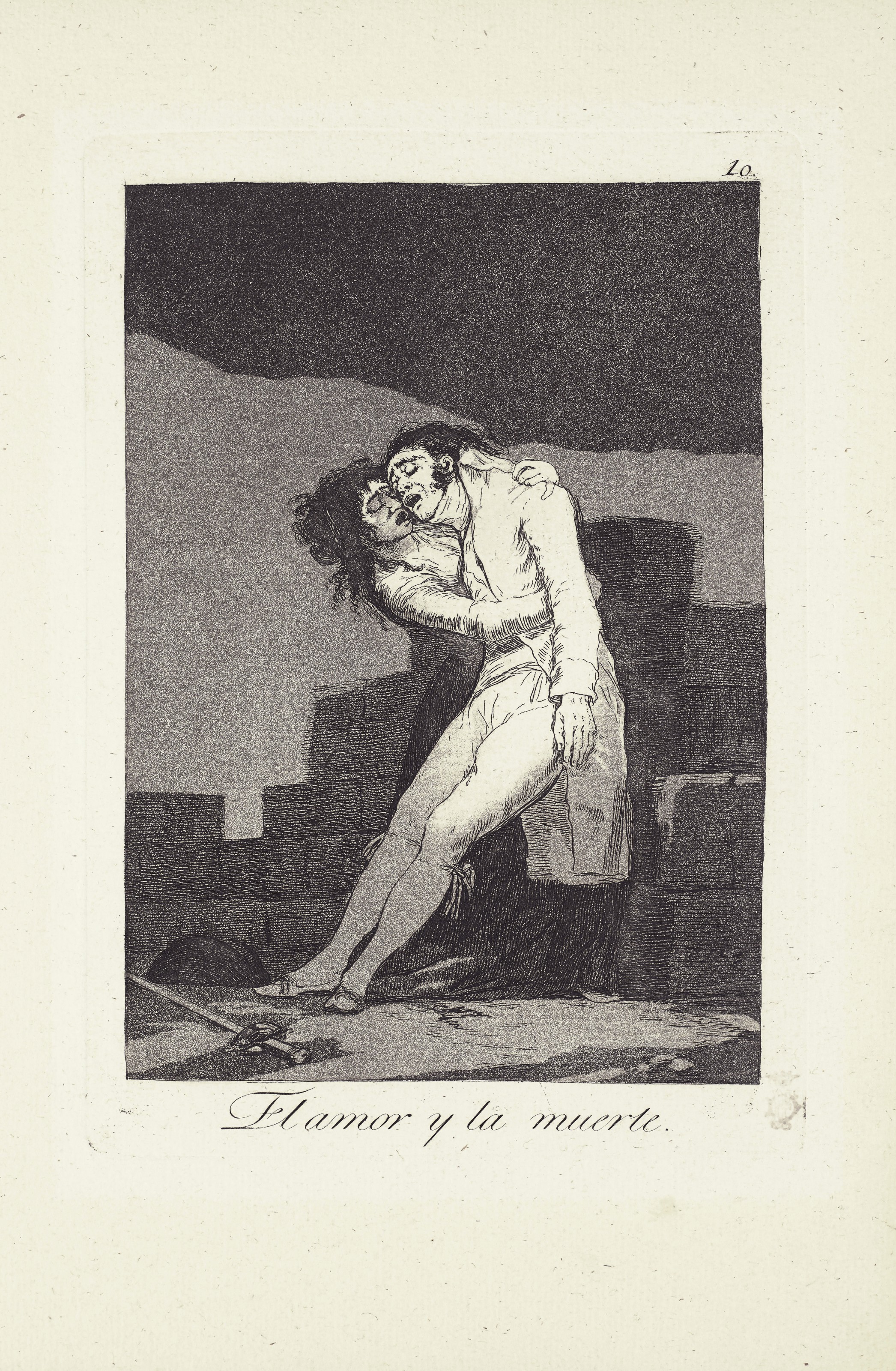 FRANCISCO DE GOYA Y LUCIENTES (1746-1828), Love and death (El amor y la