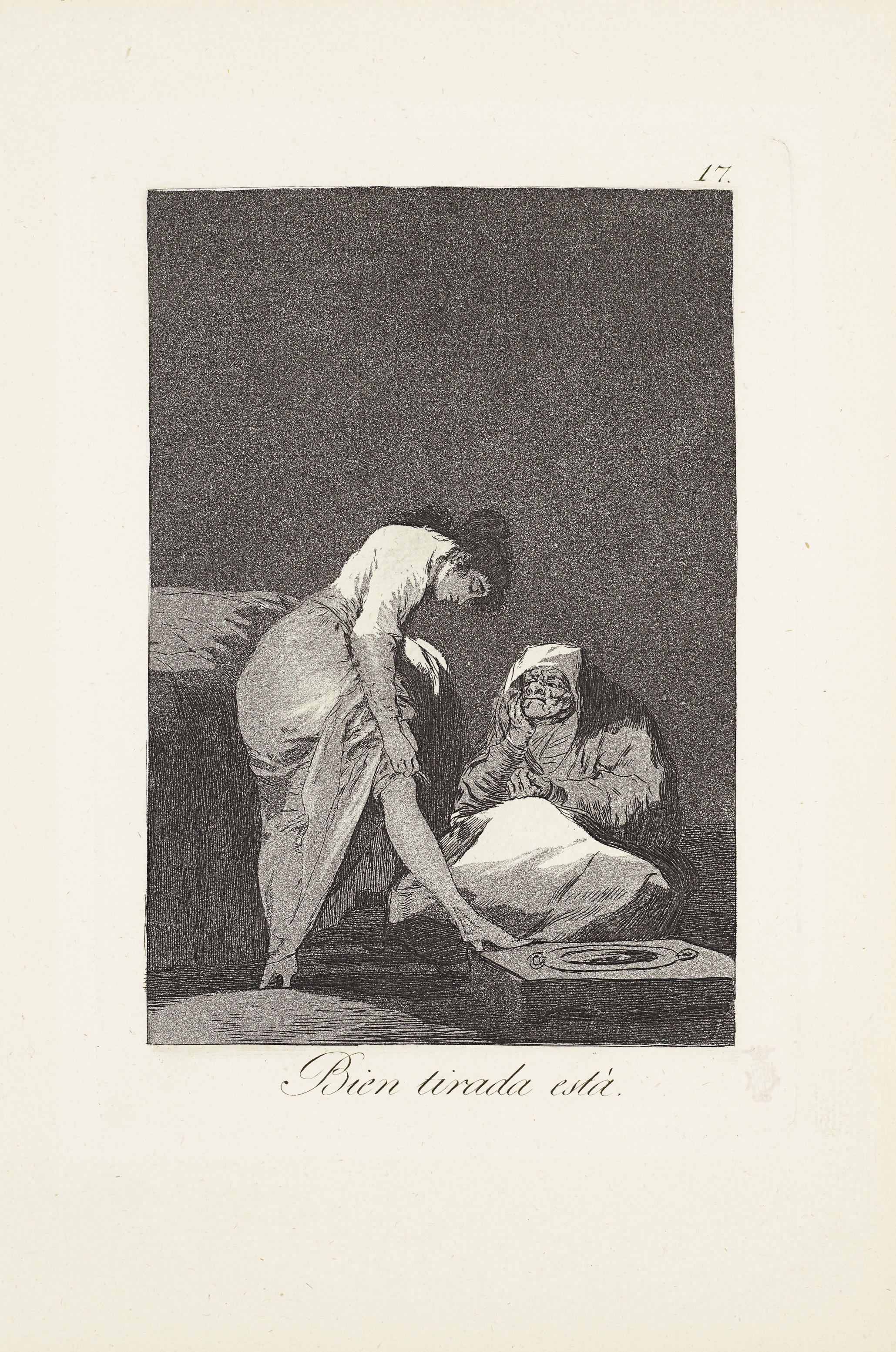 FRANCISCO DE GOYA Y LUCIENTES (1746-1828), It is nicely stretched