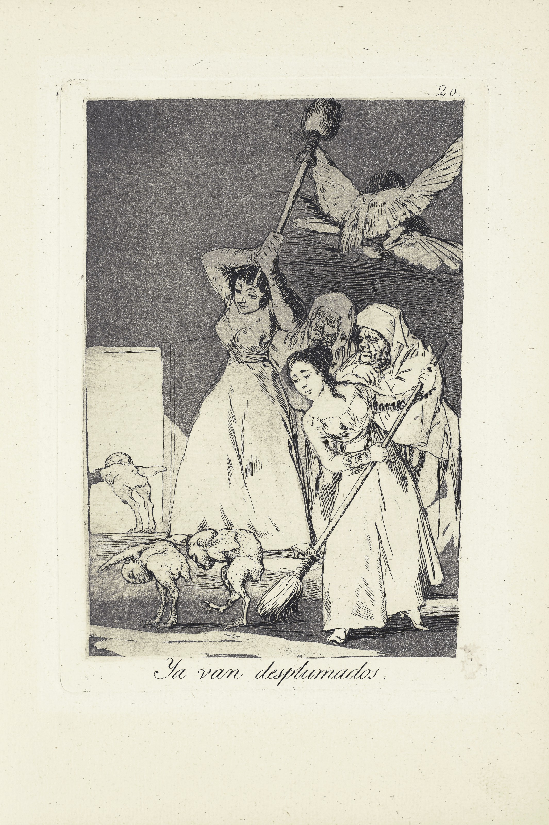 FRANCISCO DE GOYA Y LUCIENTES (17461828), There they go plucked (Ya
