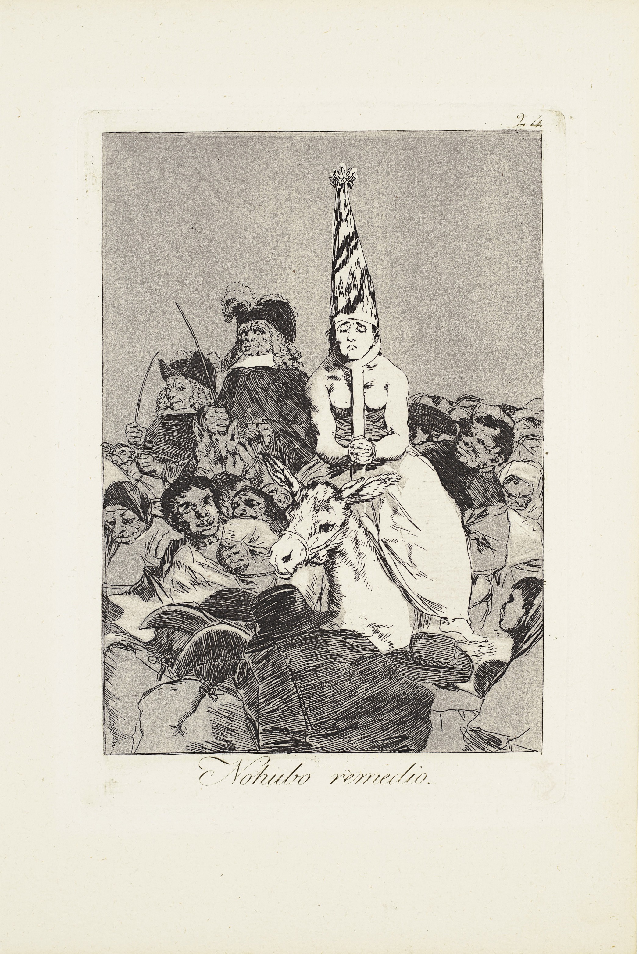 FRANCISCO DE GOYA Y LUCIENTES (1746-1828), Nothing could be done about