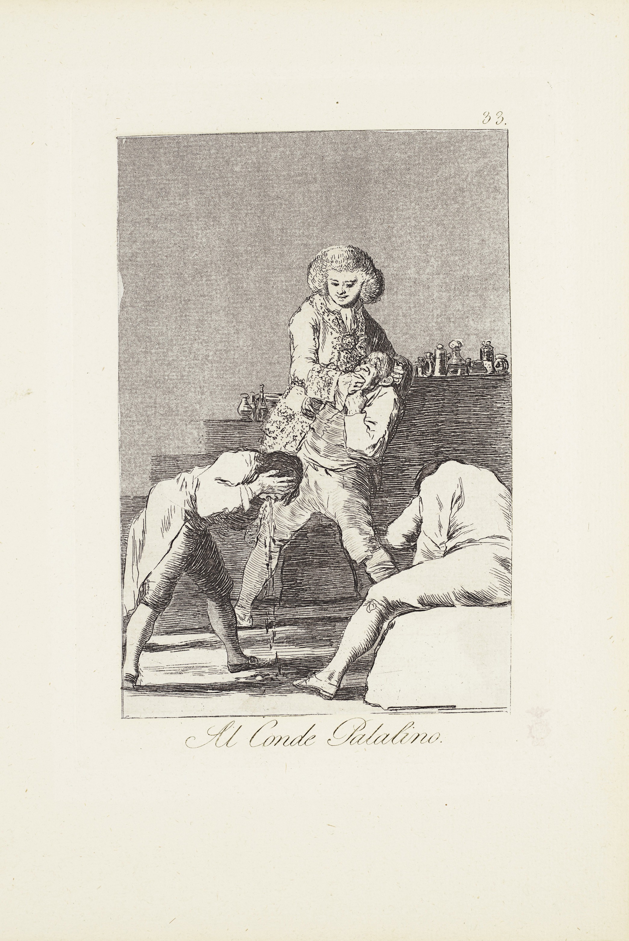 FRANCISCO DE GOYA Y LUCIENTES (1746-1828), To the Count Palatine