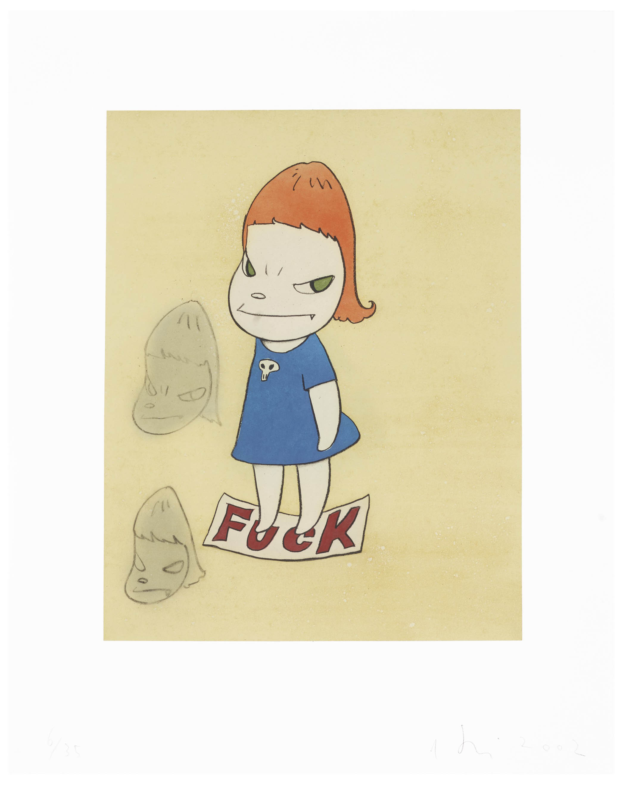 Yoshitomo Nara (b. 1959), On the F-Word | Christie's