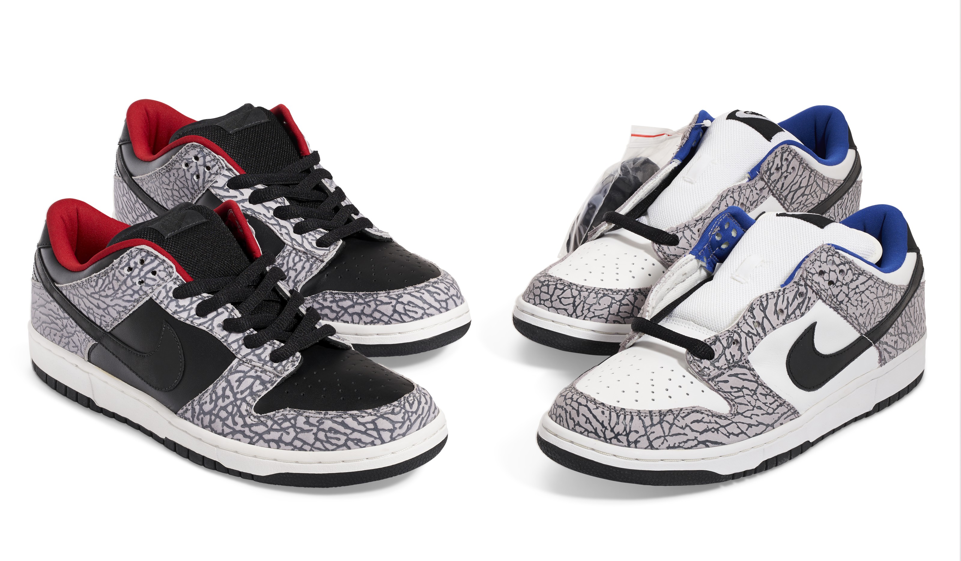 A SET OF ORIGINAL 2002 SUPREME/NIKE SB DUNK SNEAKERS, SUPREME/NIKE SB, 2002 | Christie's