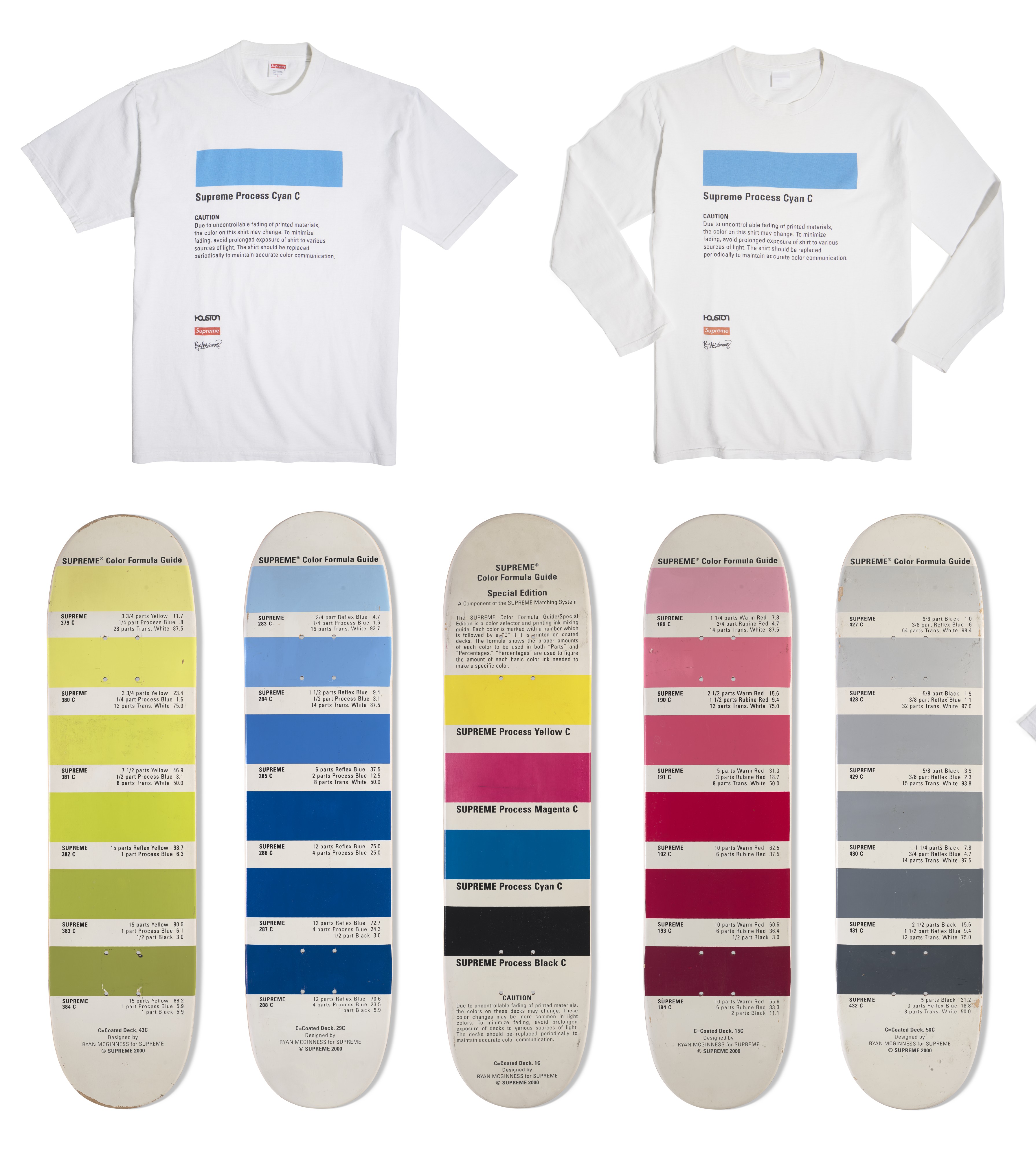 Supreme pantone deck 2025
