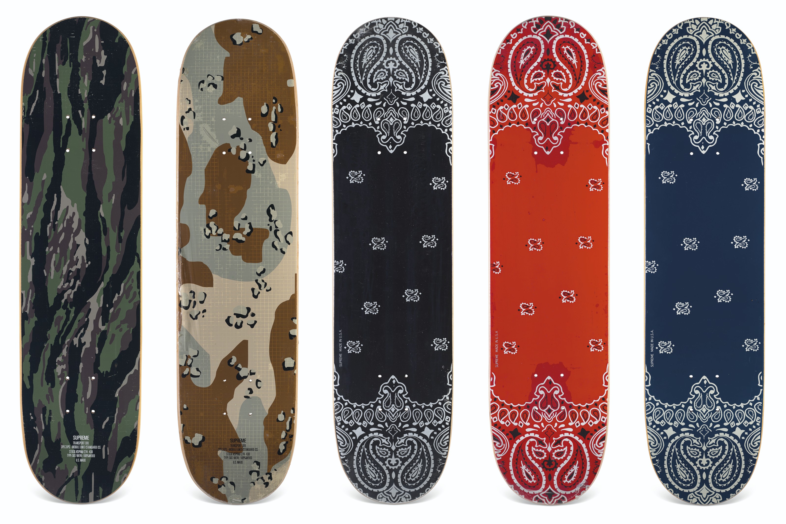 Supreme nate lowman deck top