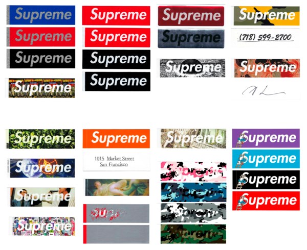Top 15 Supreme Box Logos Of All Time – MVFG