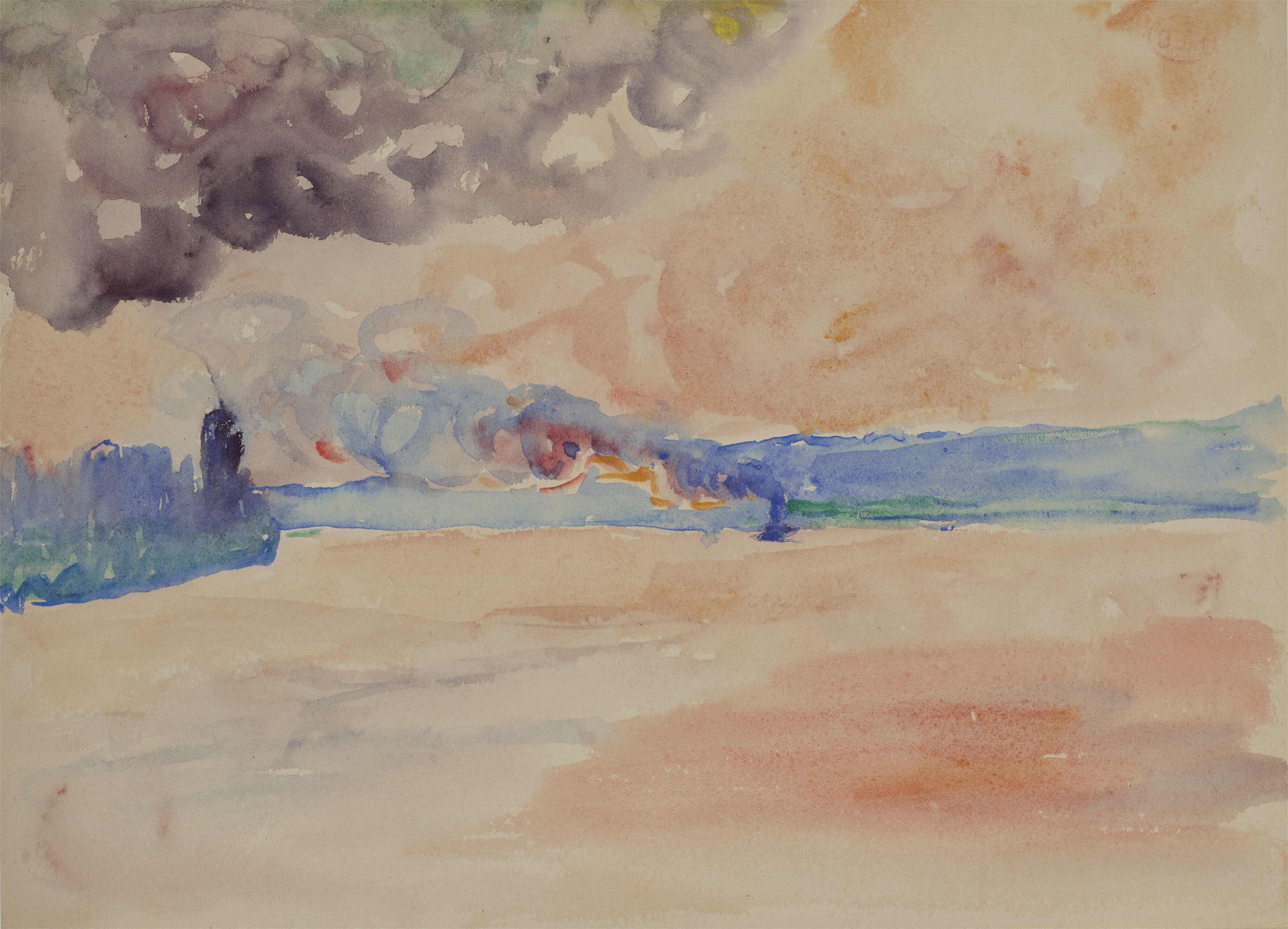 henri edmond cross aquarelle
