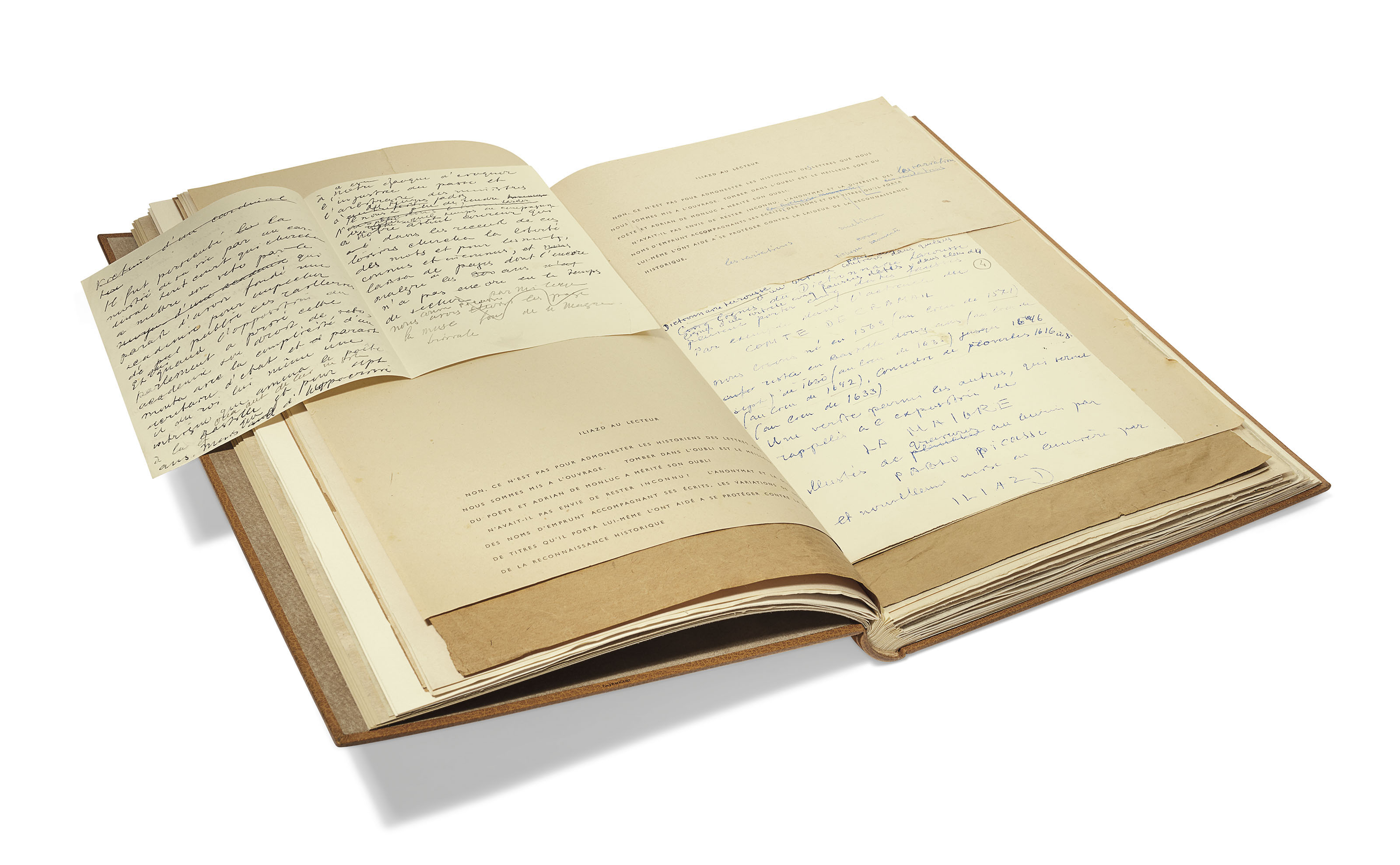 Ilia Zdanevitch (Iliazd) and Guillaume de Vaux, Adrian de Monluc and Pablo Picasso. A proof copy of&nbsp;La Maigre,&nbsp;Paris, c. 1951. Sold for &euro;162,500 on&nbsp;4 February 2020 at Christie&rsquo;s in Paris