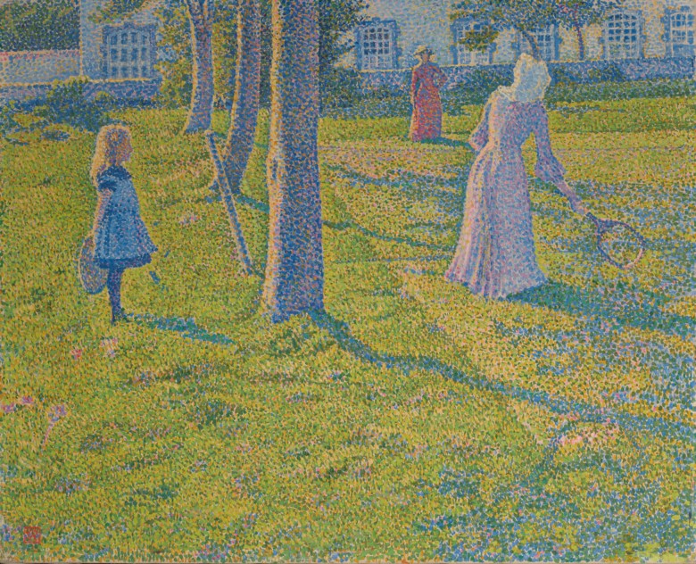 How Van Rysselberghe S Painting Of A Tennis Game Helped Pave The