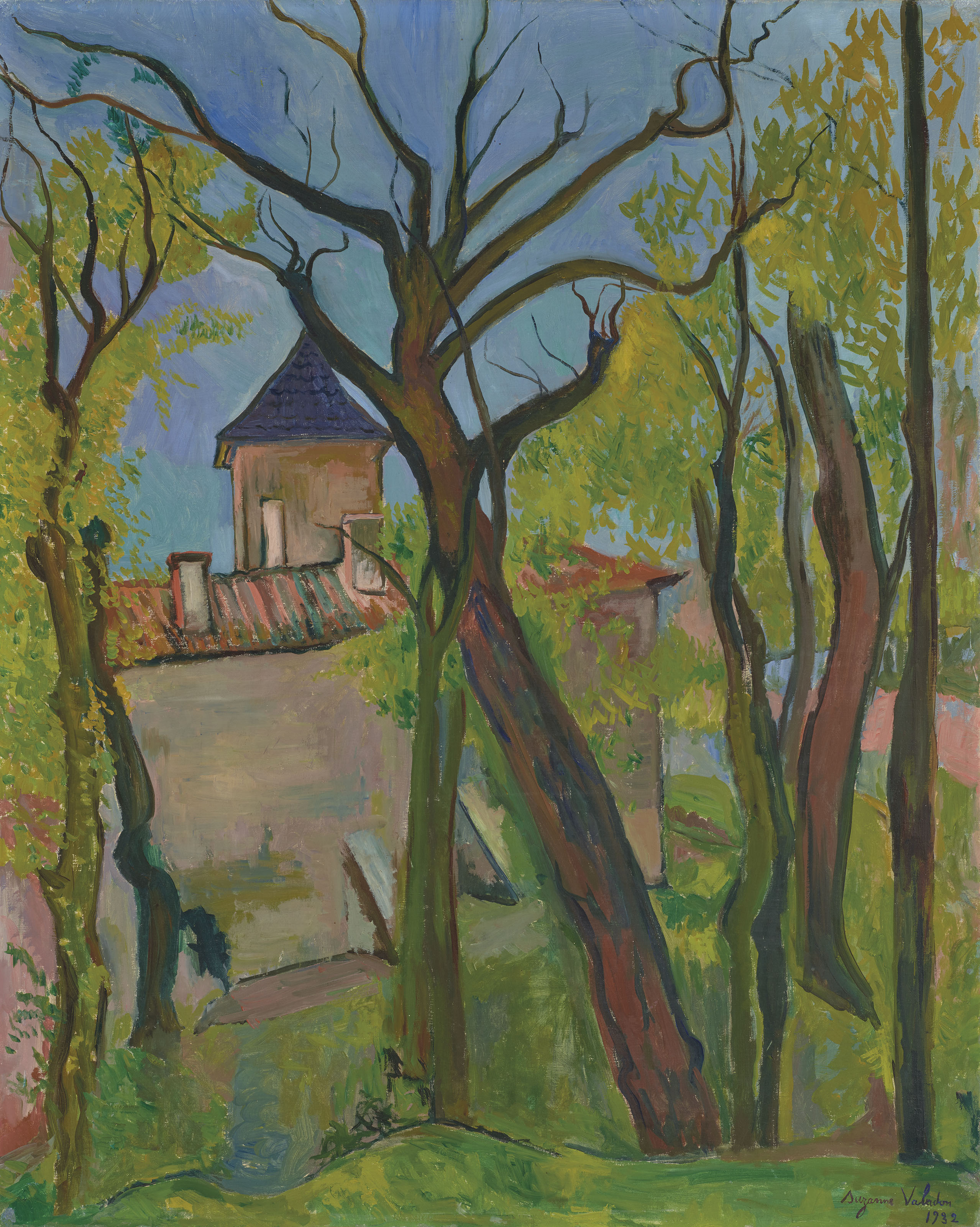 Suzanne Valadon (18651938) , Paysage à SaintBernard (Ain) Christie's