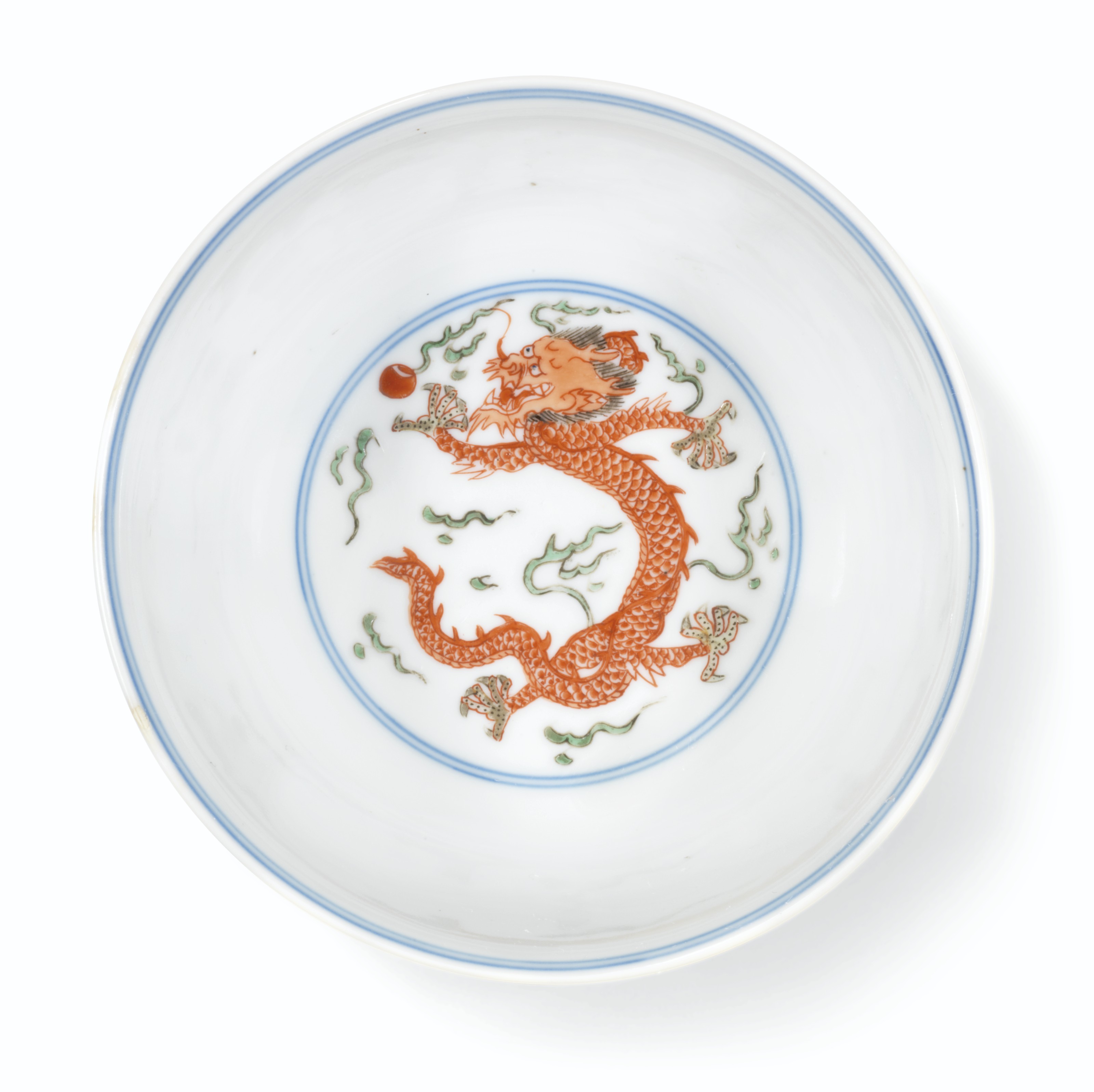 Assiettes qing xixe siècle - France