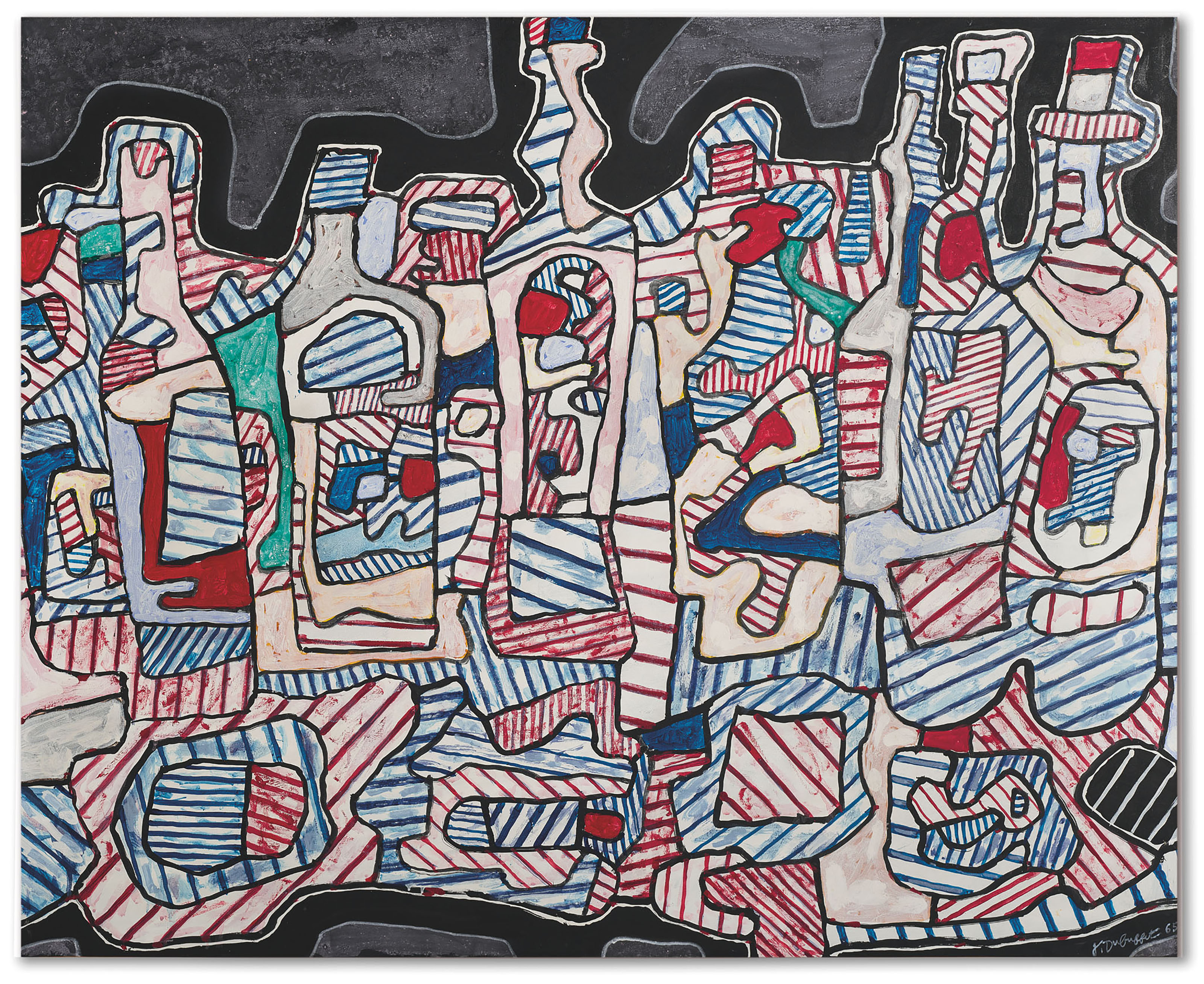 Jean Dubuffet (19011985) , Le Bar Christie's