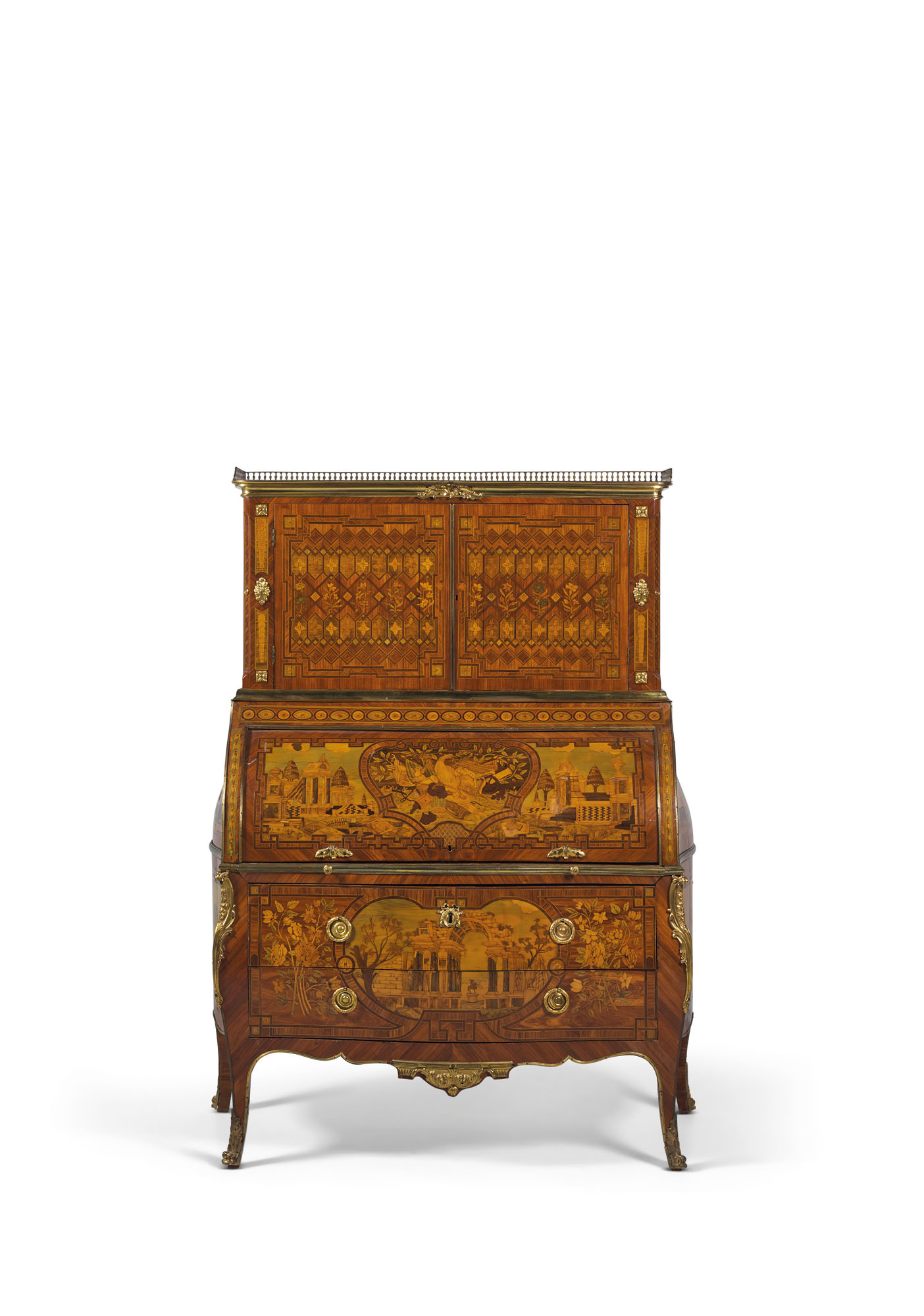 cabinet aux saisons d epoque louis xiv