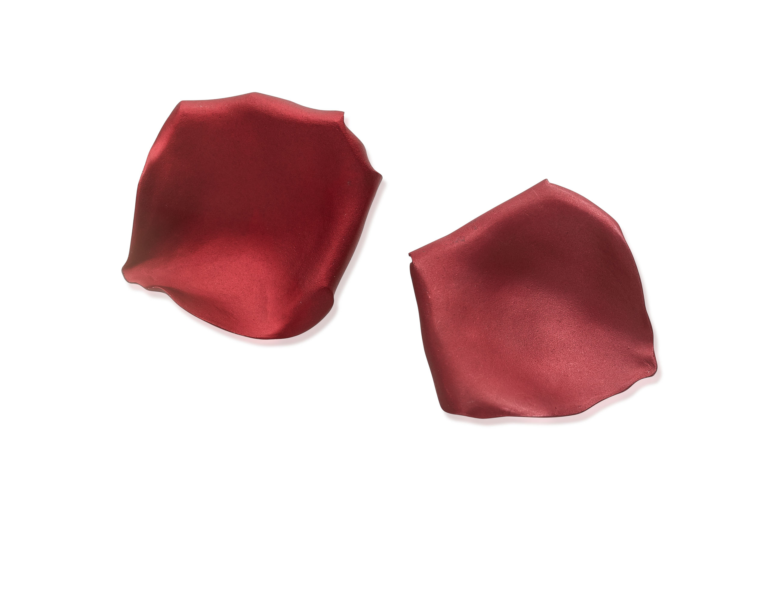 Boucles D'oreilles Vintage Pétales De Rose Dorées – Fermoir Clips – Bijou Femme