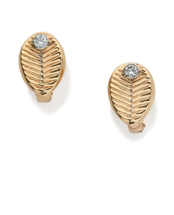 Cartier Boucles D Oreilles Grain De Cafe Diamants Christie S