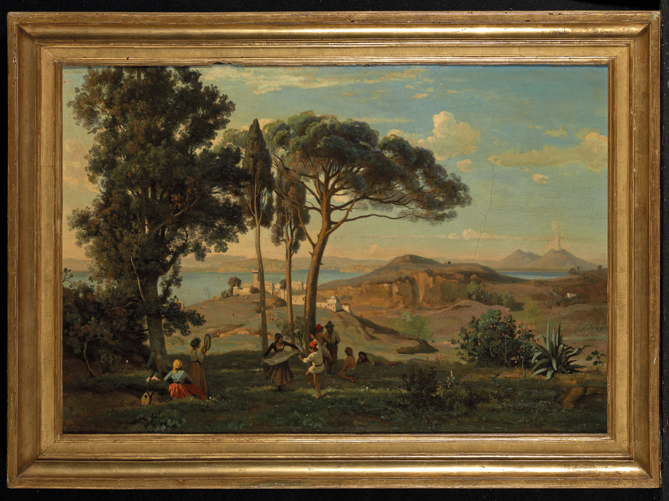 Ecole Allemande Du Xixe Siecle Vue De La Baie De Naples Christie S