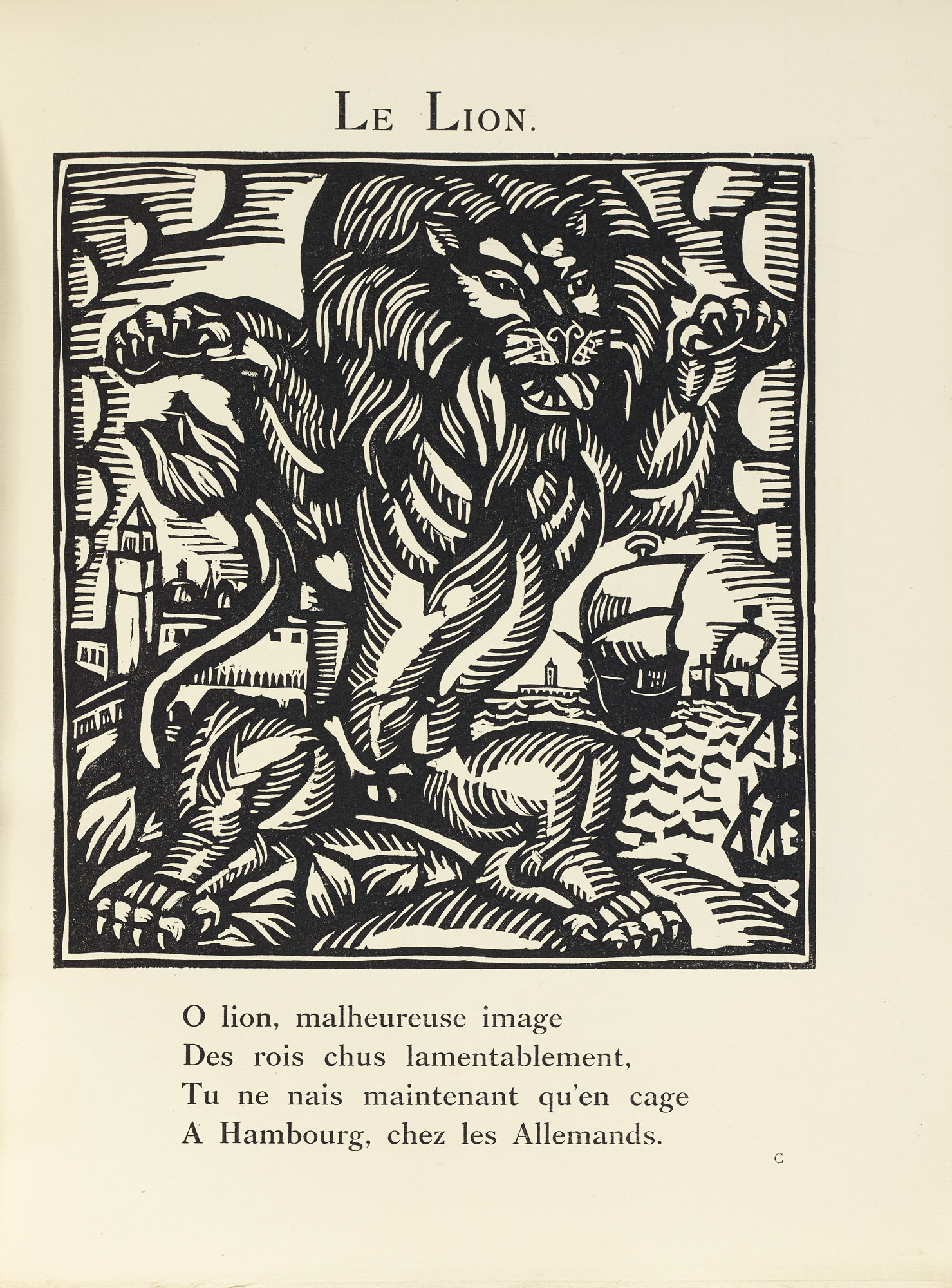 GUILLAUME APOLLINAIRE (18801918)LE BESTIAIRE, OU CORTEGE D