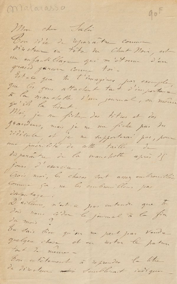 Tendrement Votre Lettres Et Manuscrits Autographes D Auteurs Francais