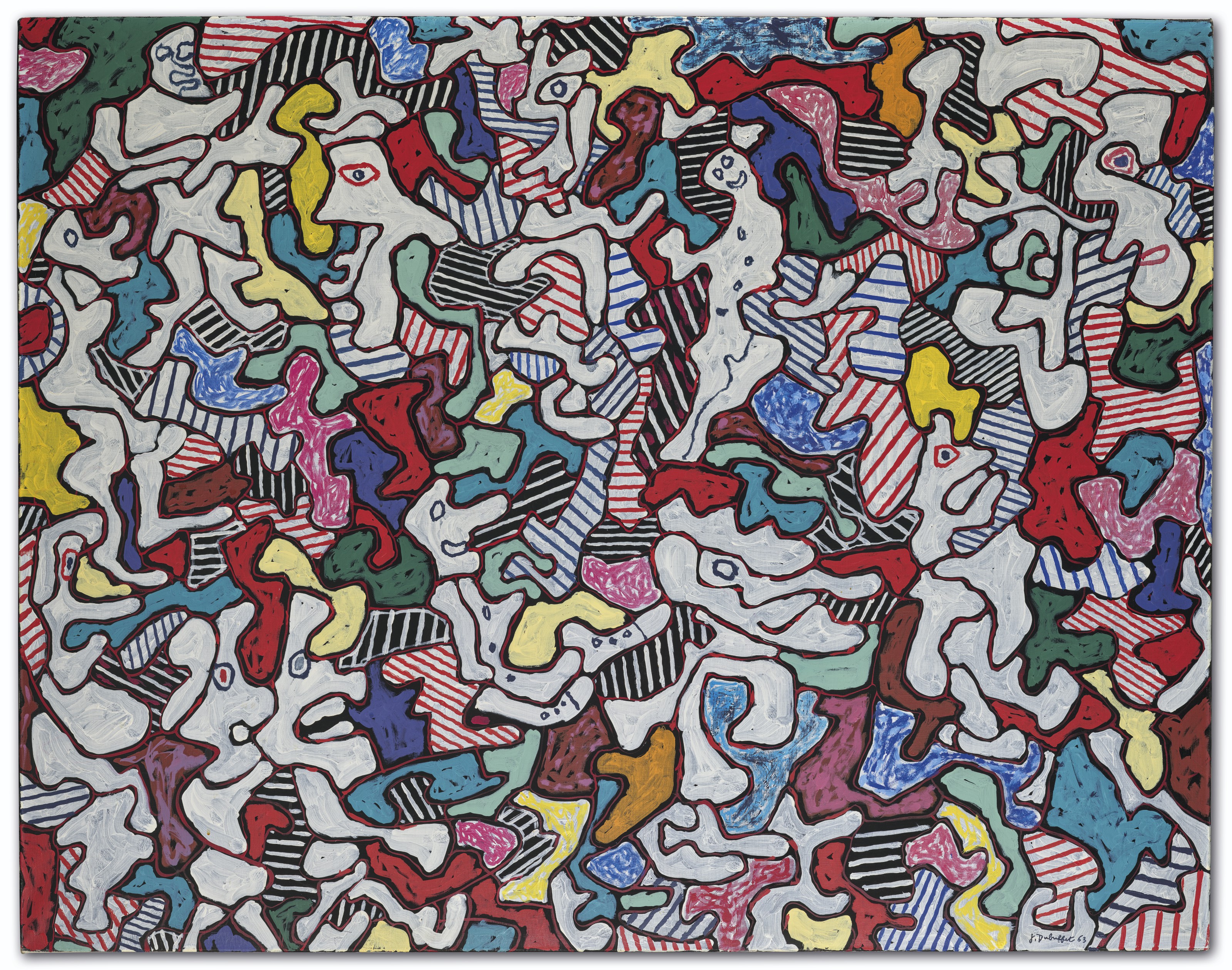 Jean Dubuffet、l'heureux de peu、希少画集画