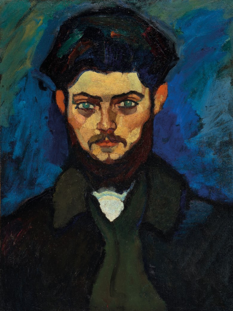 Amedeo Modigliani (1884-1920), Portrait of Maurice Drouard, 1909. Oil on canvas. 23¼ x 17¼  in (59 x 44  cm). Sold for €4,485,500 in ONE A Global Sale of the 20th Century on 10 July 2020 at Christie’s in Paris