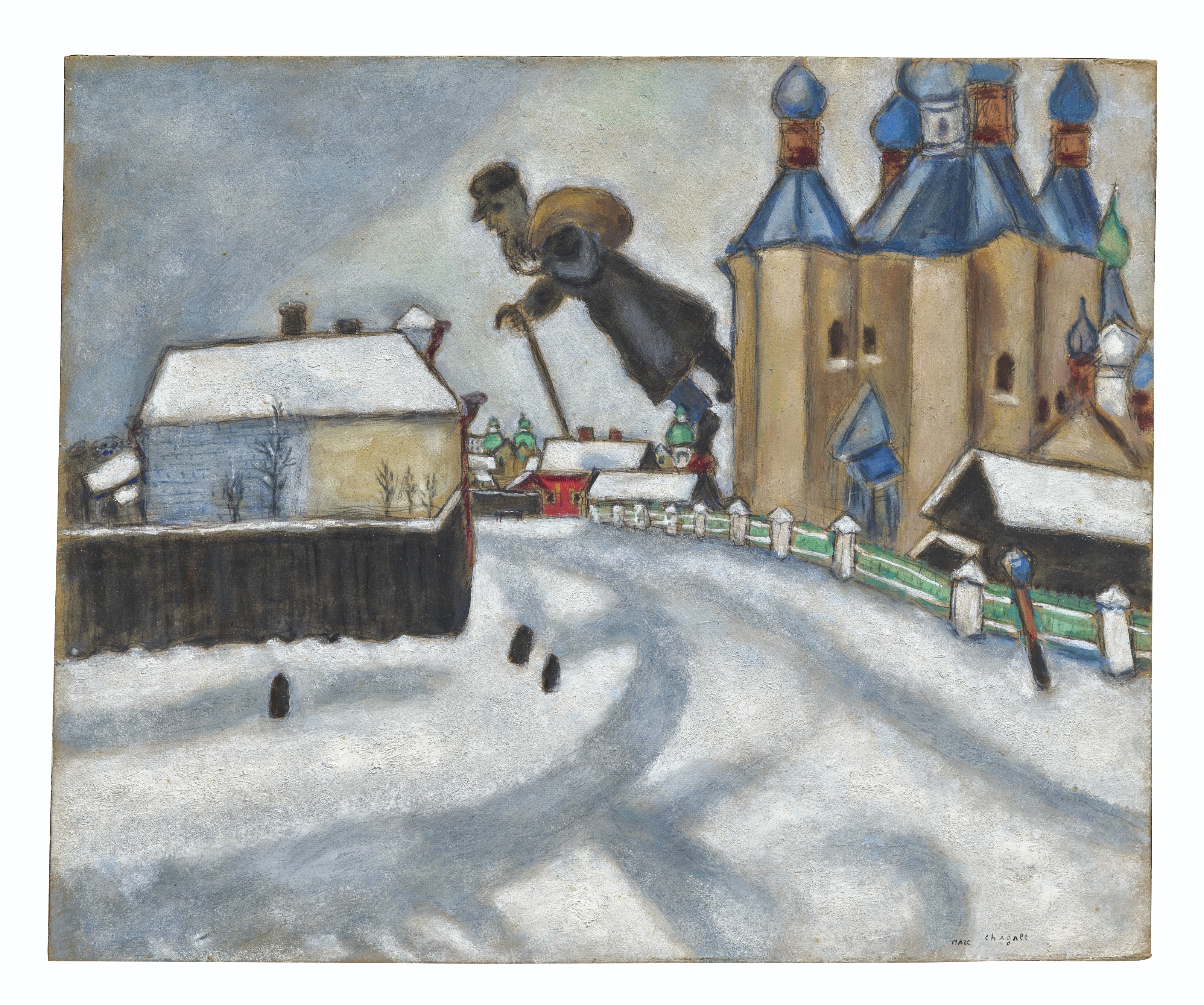 Marc Chagall (18871985) , Audessus de Vitebsk Christie's