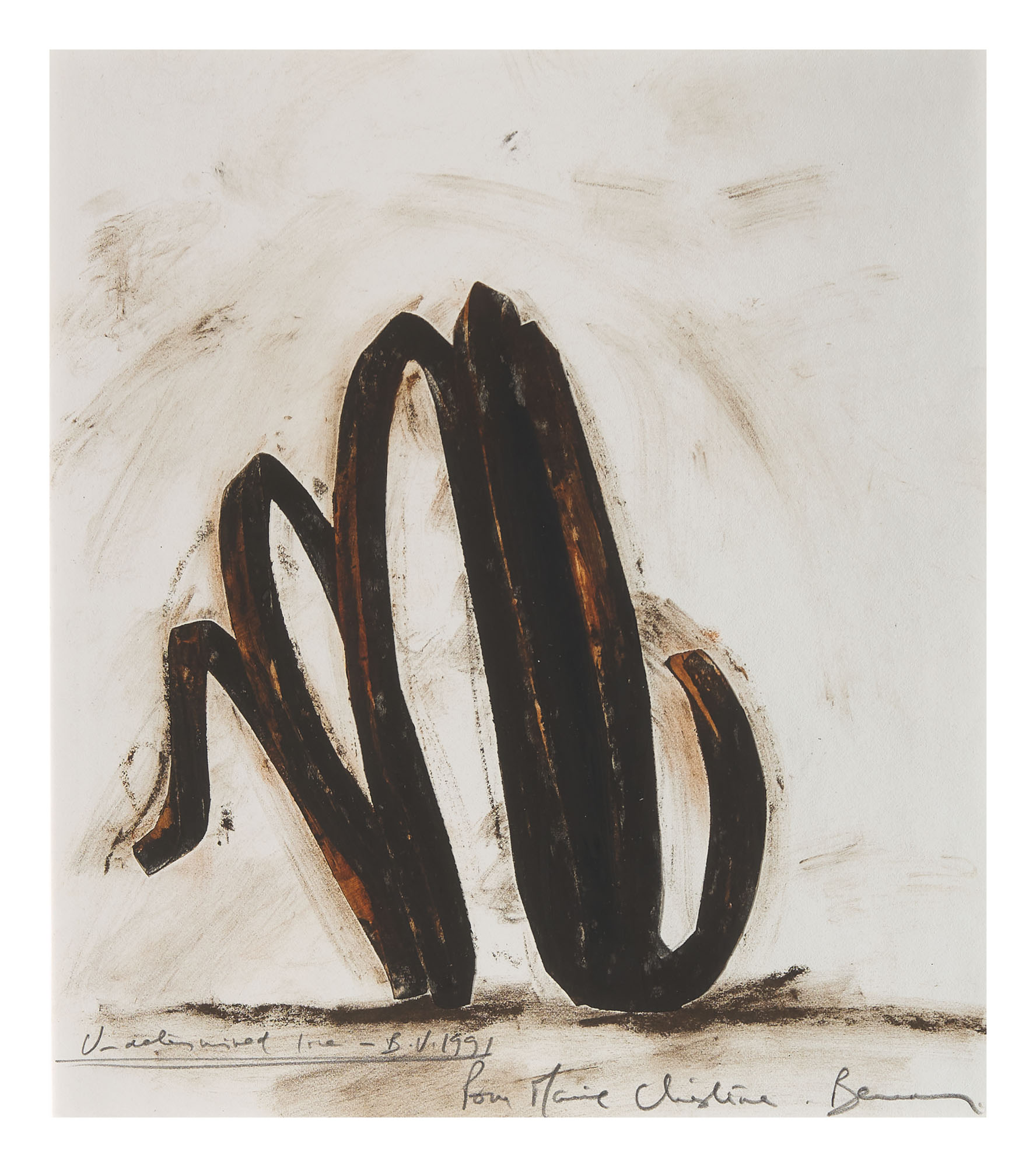 Bernar Venet (né en 1941), Undetermined Line | Christie's