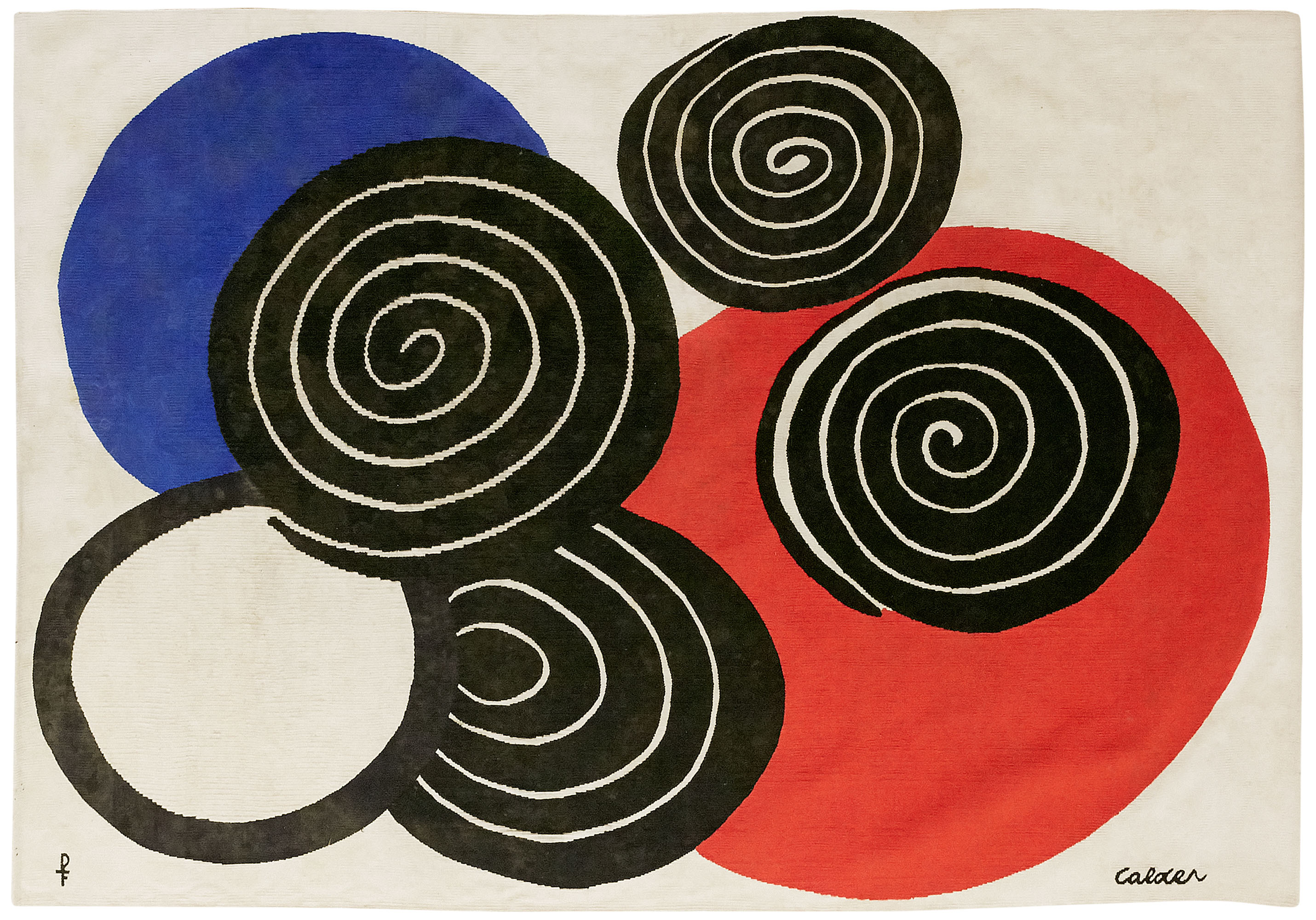 Catalog image of Les quatre disques noirs, Le modèle crée en 1971 édition Pinton frères