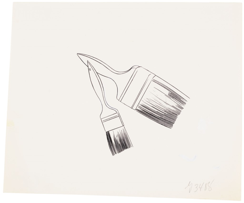 Andy Warhol (1928-1987), Hardware item: two paint brushes | Christie's